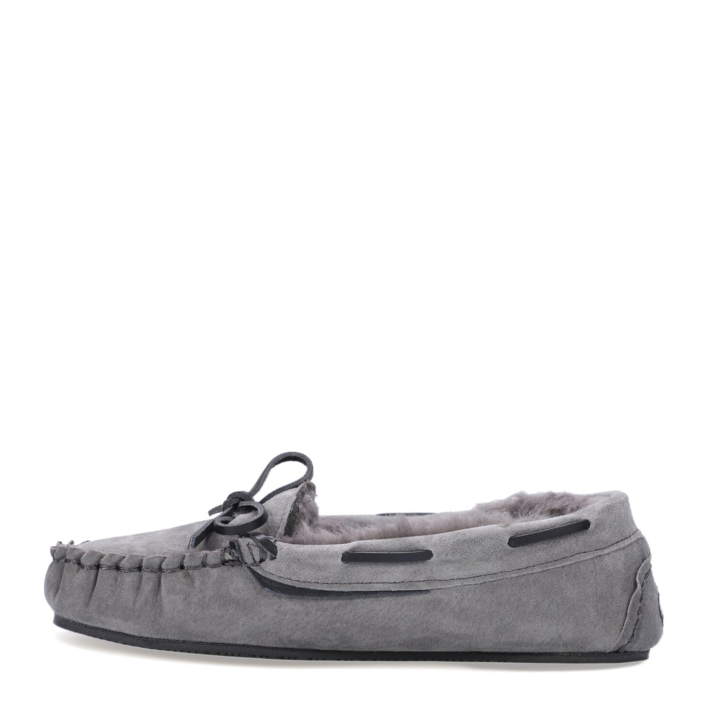 Peltz Shoes Women's Lamo Hannah Slipper Charcoal EW2318-CHA