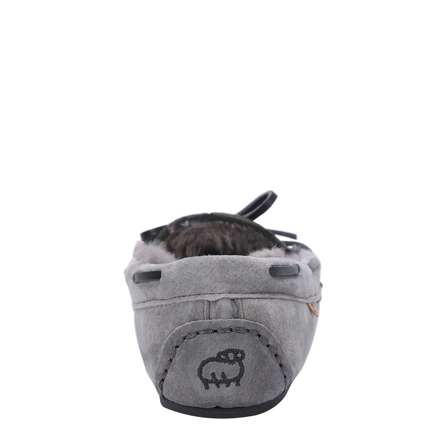 Peltz Shoes Women's Lamo Hannah Slipper Charcoal EW2318-CHA