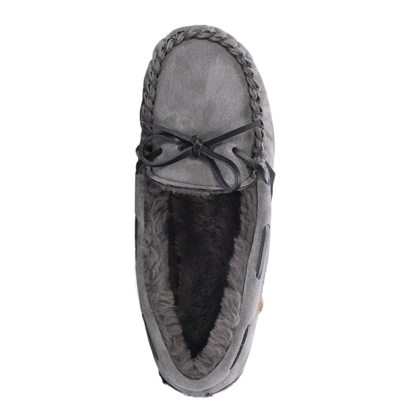 Peltz Shoes Women's Lamo Hannah Slipper Charcoal EW2318-CHA