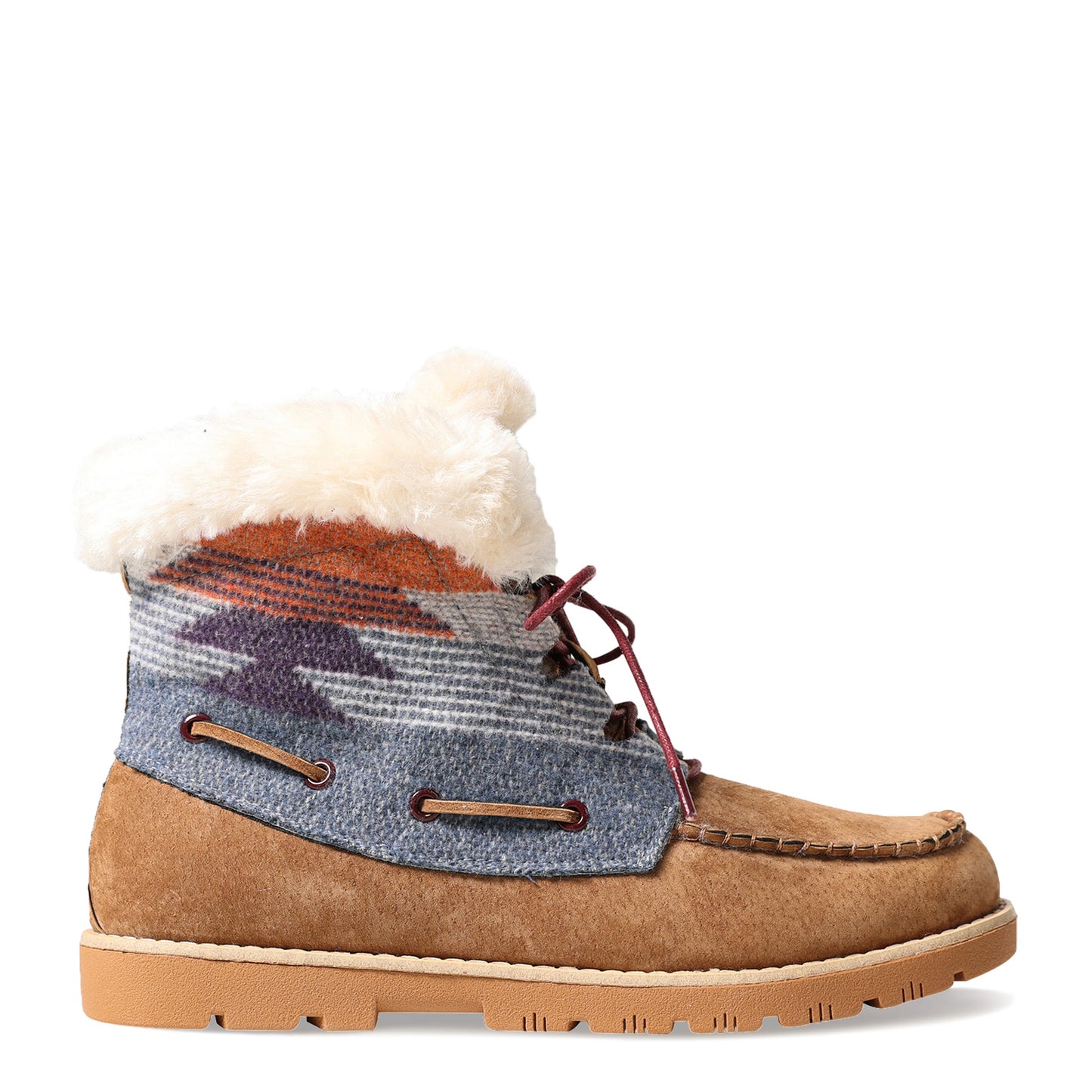 Peltz Shoes Women's Lamo Autumn II Boot Chestnut/Multi EW2354-963
