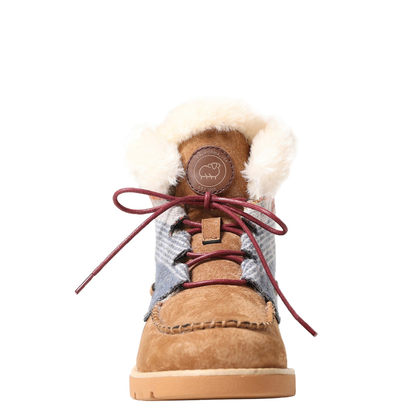 Peltz Shoes Women's Lamo Autumn II Boot Chestnut/Multi EW2354-963