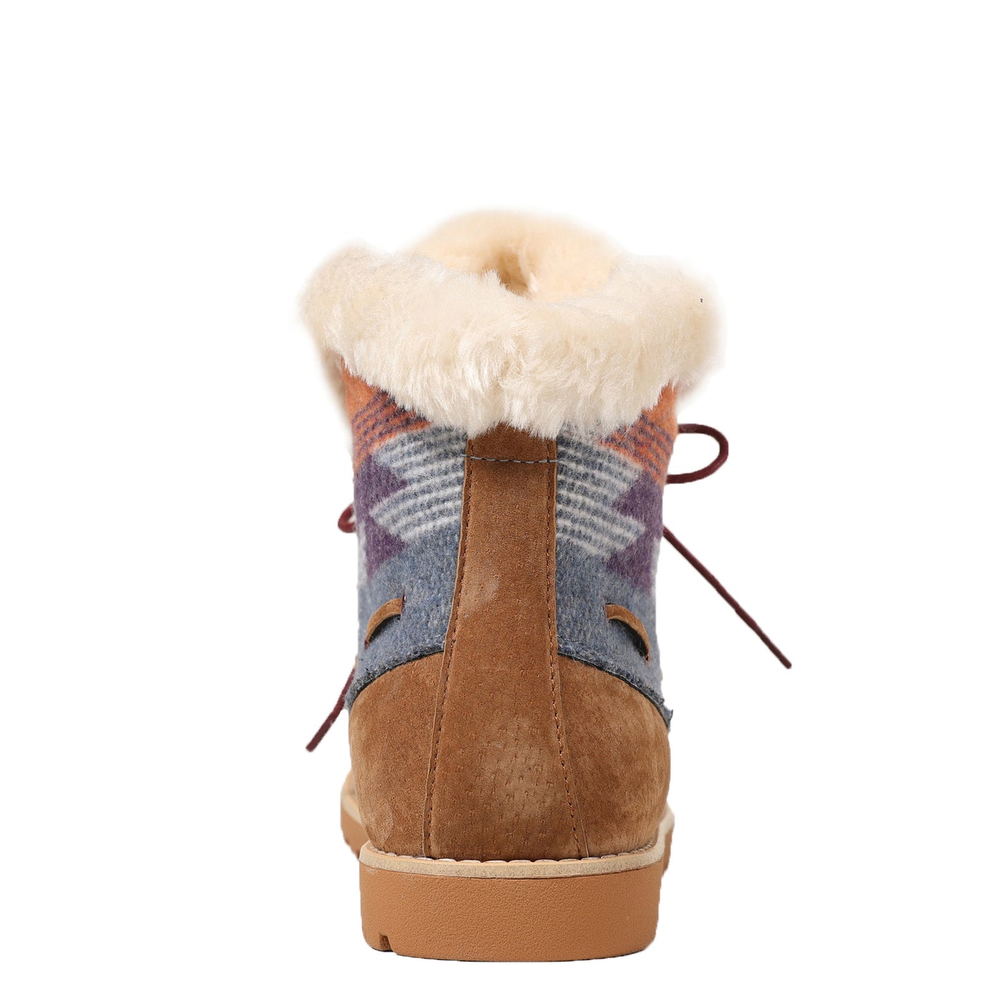 Peltz Shoes Women's Lamo Autumn II Boot Chestnut/Multi EW2354-963