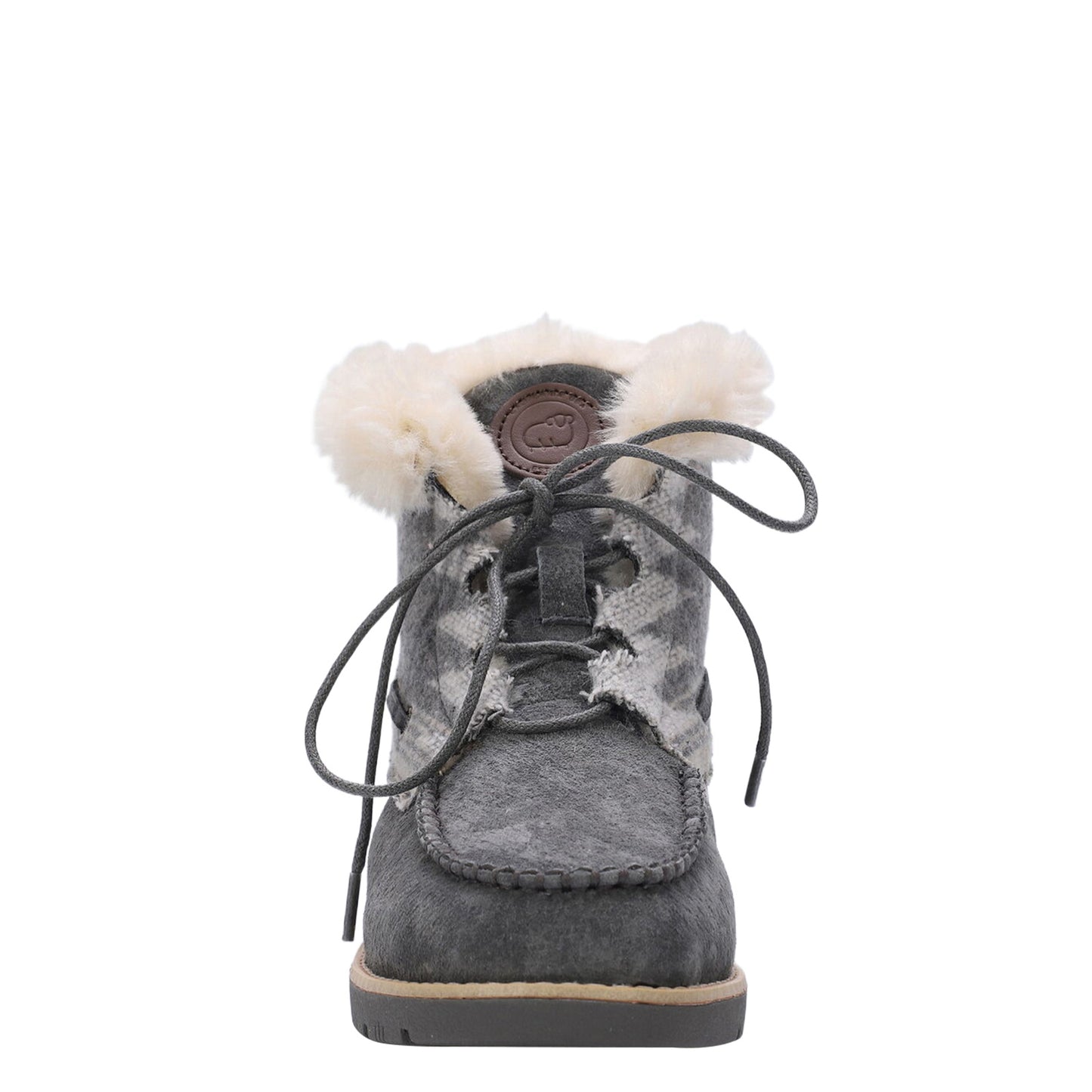Peltz Shoes Women's Lamo Autumn II Boot Charcoal/Multi EW2354-CHMU