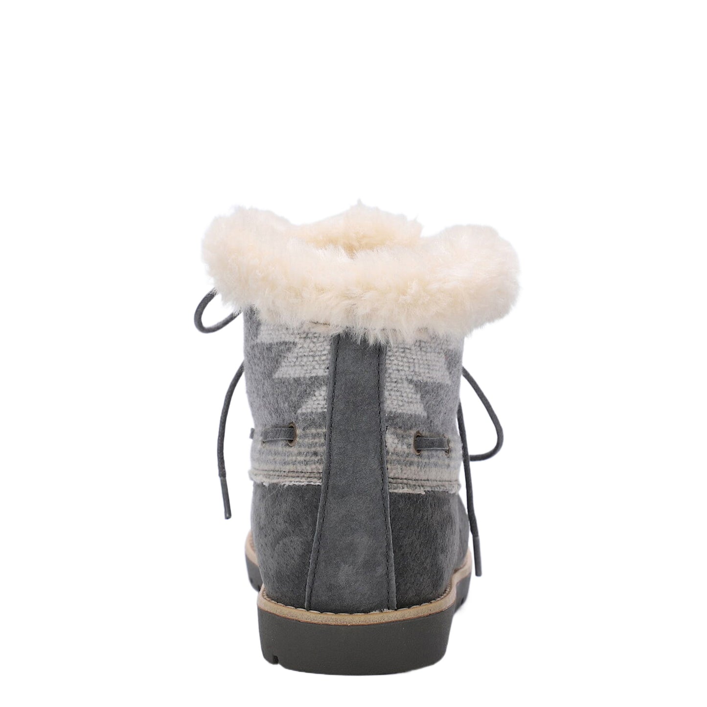 Peltz Shoes Women's Lamo Autumn II Boot Charcoal/Multi EW2354-CHMU