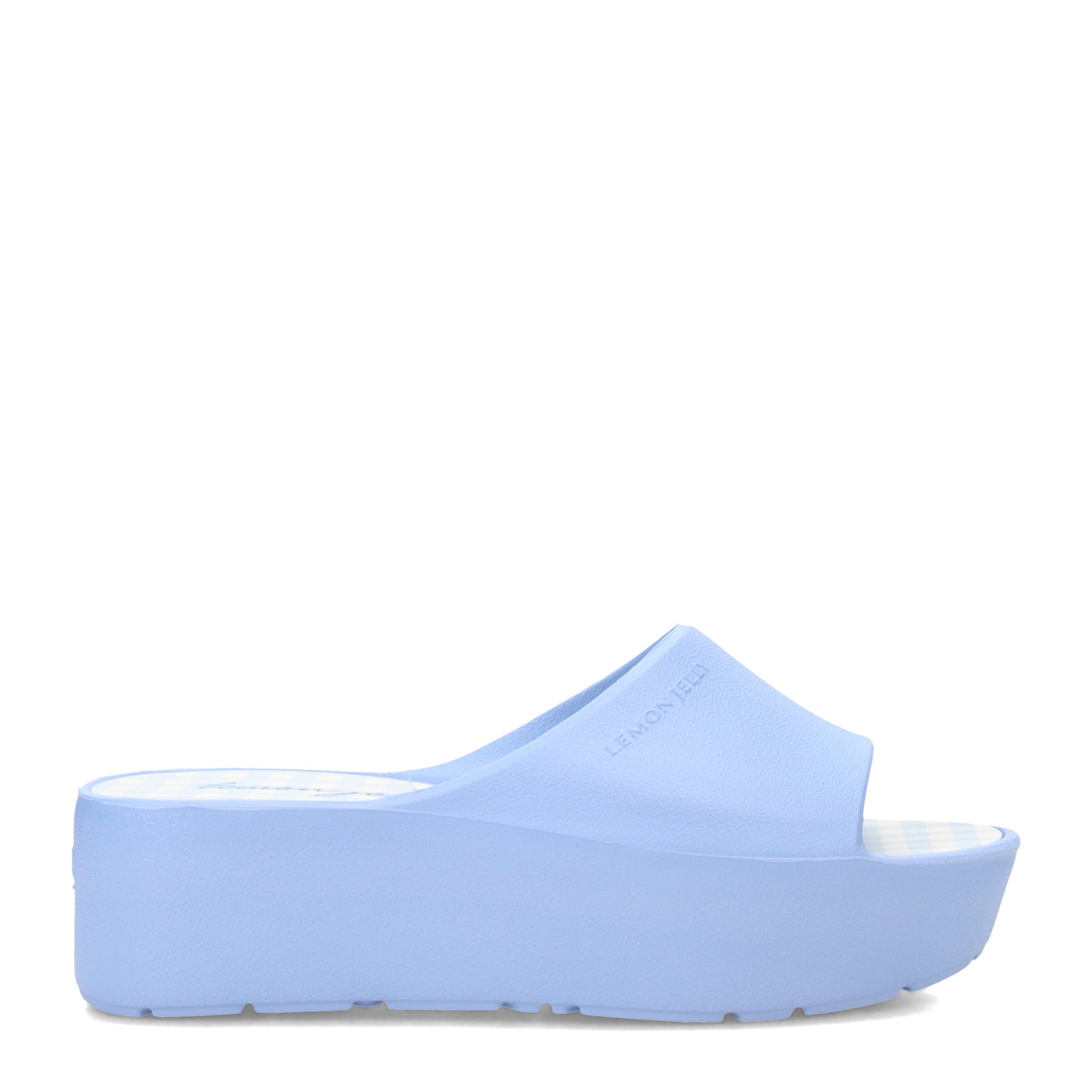 Peltz Shoes Women's Lemon Jelly Ezili Sandal LIGHT BLUE EZILI-04