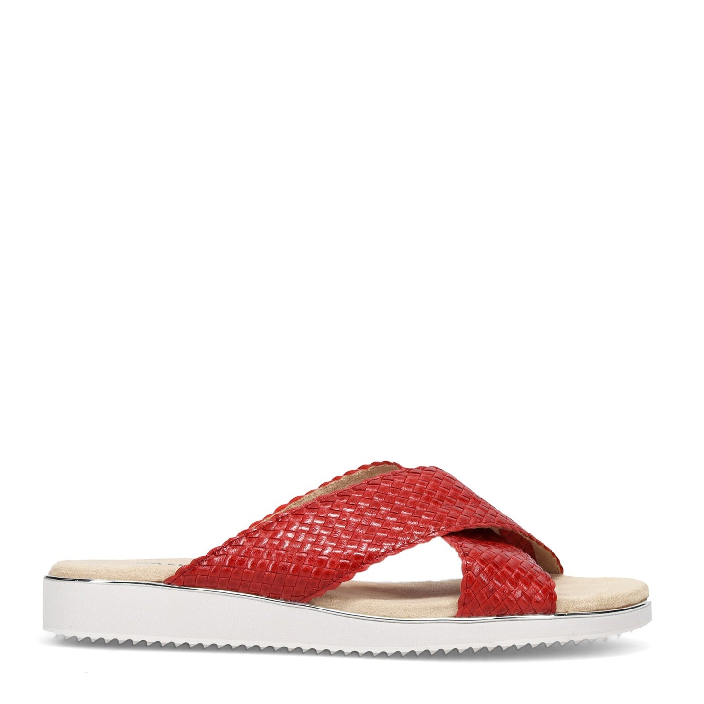 Peltz Shoes Women's Vaneli Edyta Sandal RED EDYTA-RED
