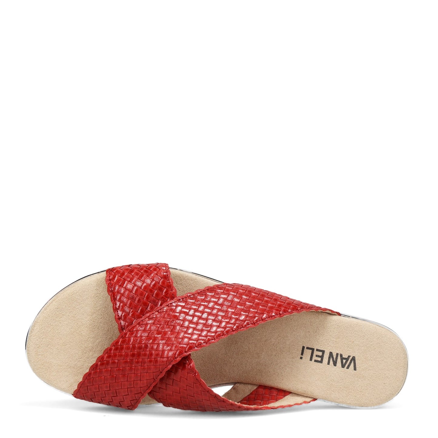 Peltz Shoes Women's Vaneli Edyta Sandal RED EDYTA-RED