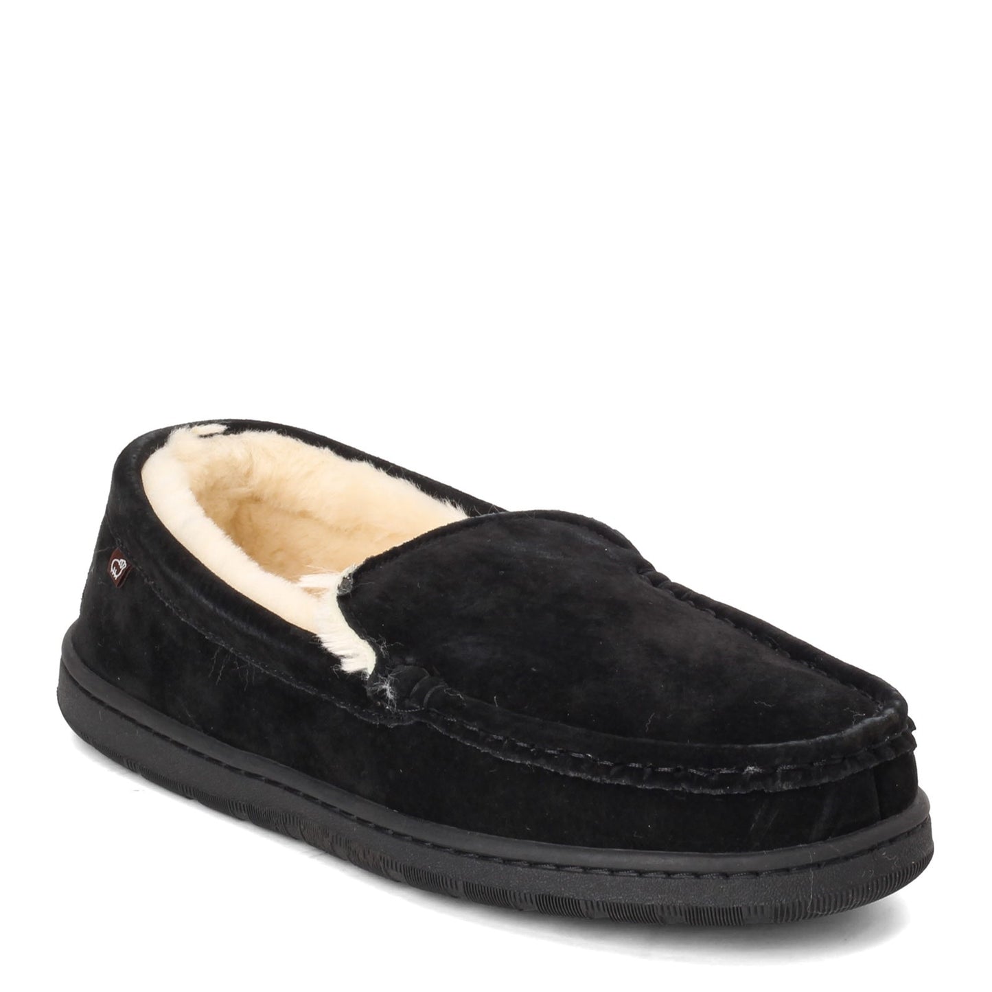 Peltz Shoes Men's Lamo Harrison Moc BLACK EM1913-BLK