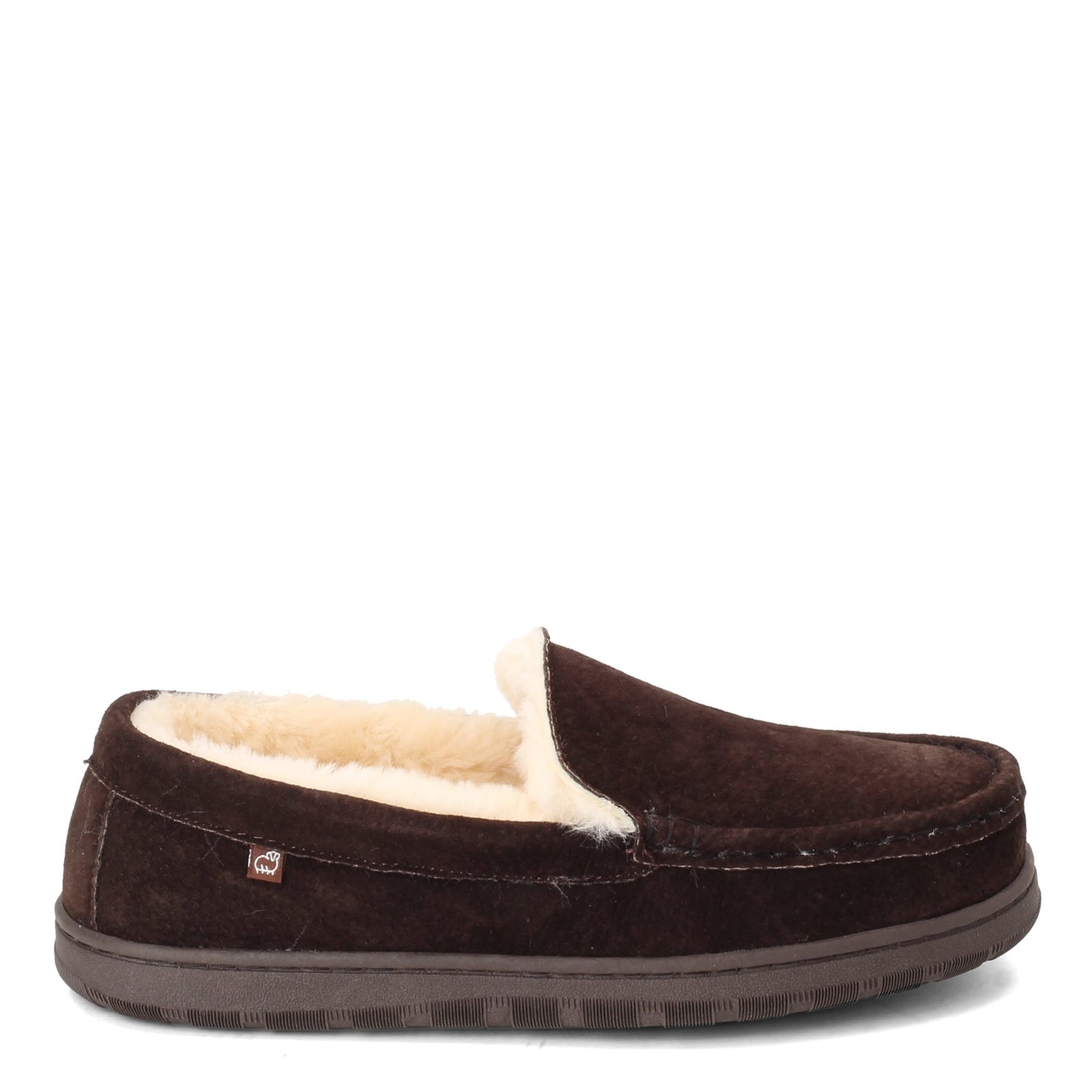 Peltz Shoes Men's Lamo Harrison Moc CHOCOLATE EM1913-CHC
