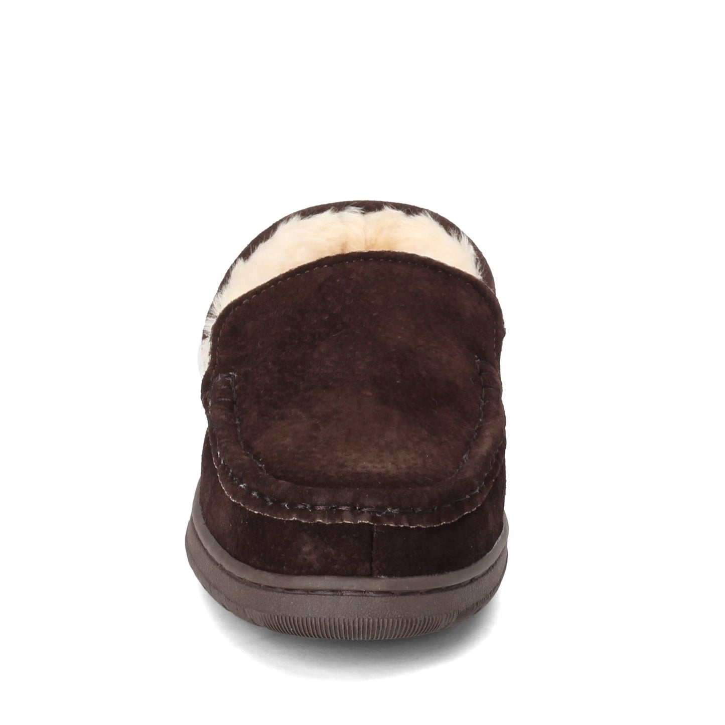 Peltz Shoes Men's Lamo Harrison Moc CHOCOLATE EM1913-CHC