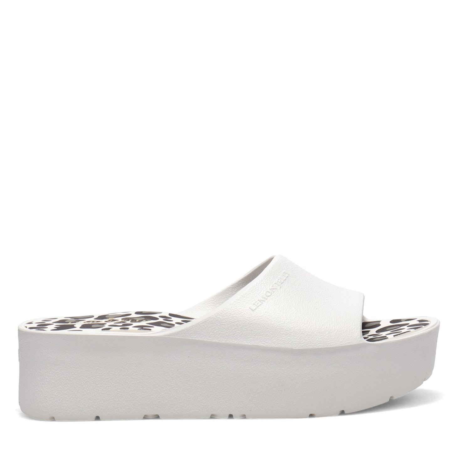 Peltz Shoes Women's Lemon Jelly Enyd Slide PEARL ENYD02-PEARL ME