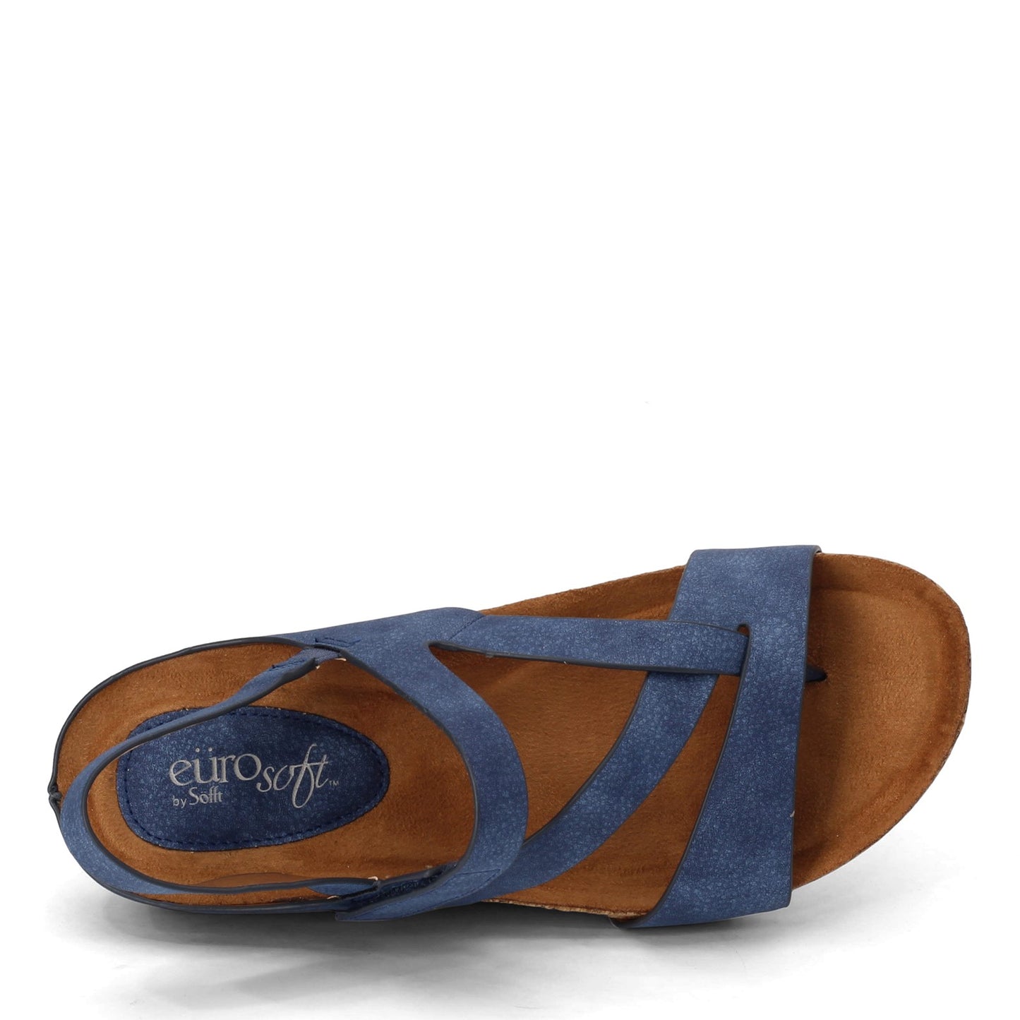Peltz Shoes Women's Eurosoft Gianetta Sandal NAVY ES0010207