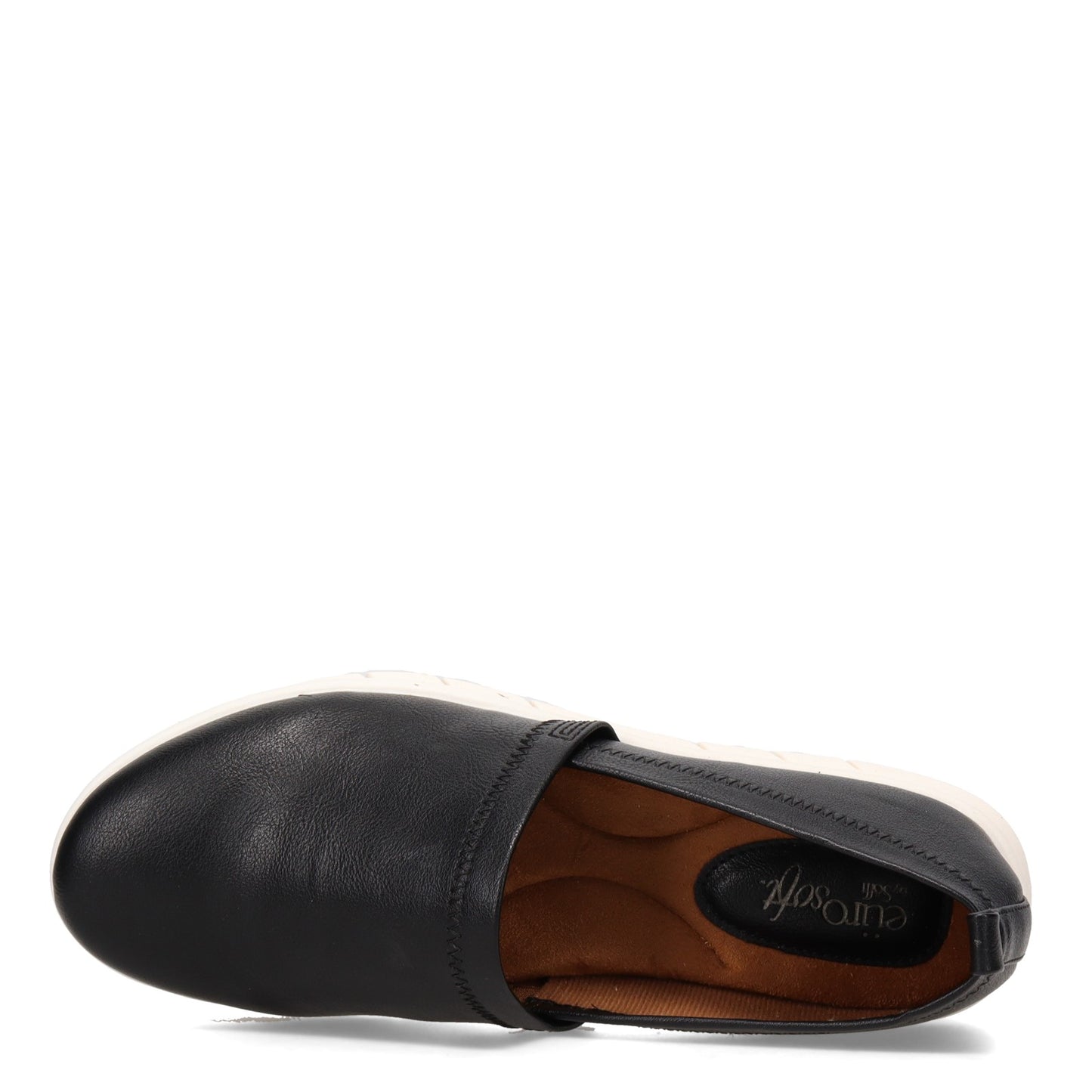 Peltz Shoes Women's Eurosoft Canan Slip-on BLACK ES0022601