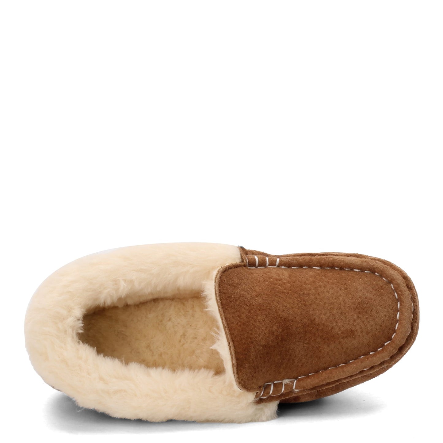 Peltz Shoes Women's Lamo Aussie Moc Slipper CHESTNUT EW1535-CNT