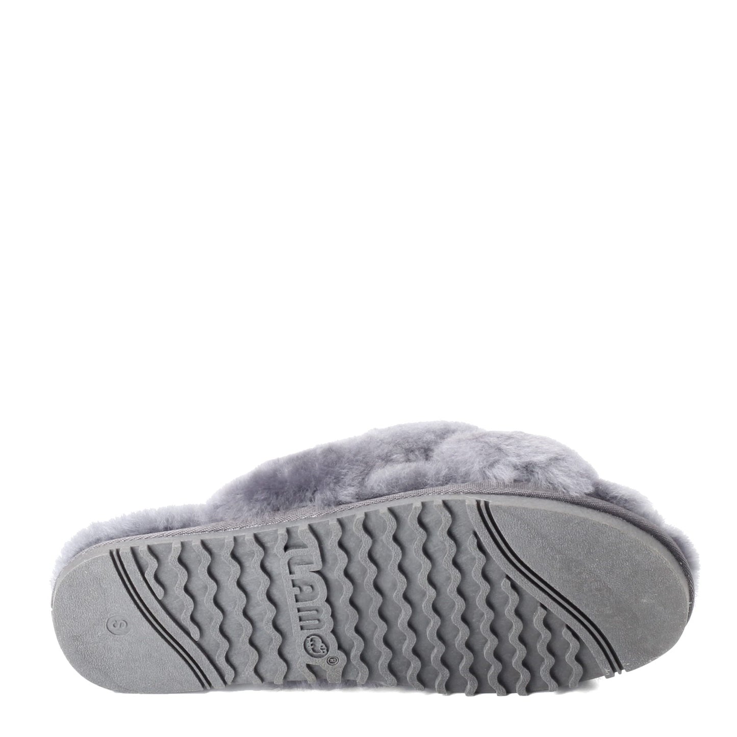 Peltz Shoes Women's Lamo Serenity Slipper CHARCOAL EW1902-CHA