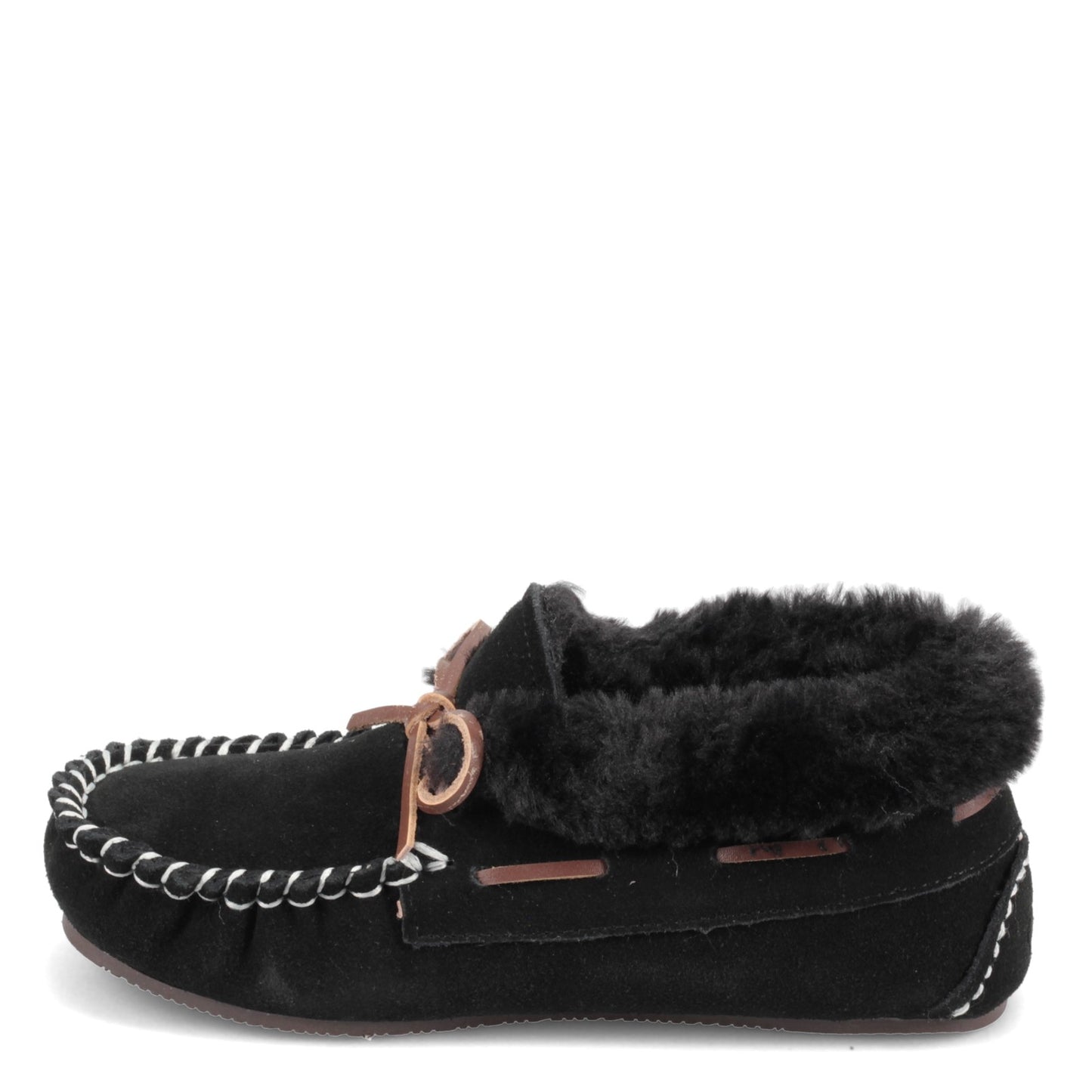Peltz Shoes Women's Lamo Mila Moc BLACK EW1939-BLK