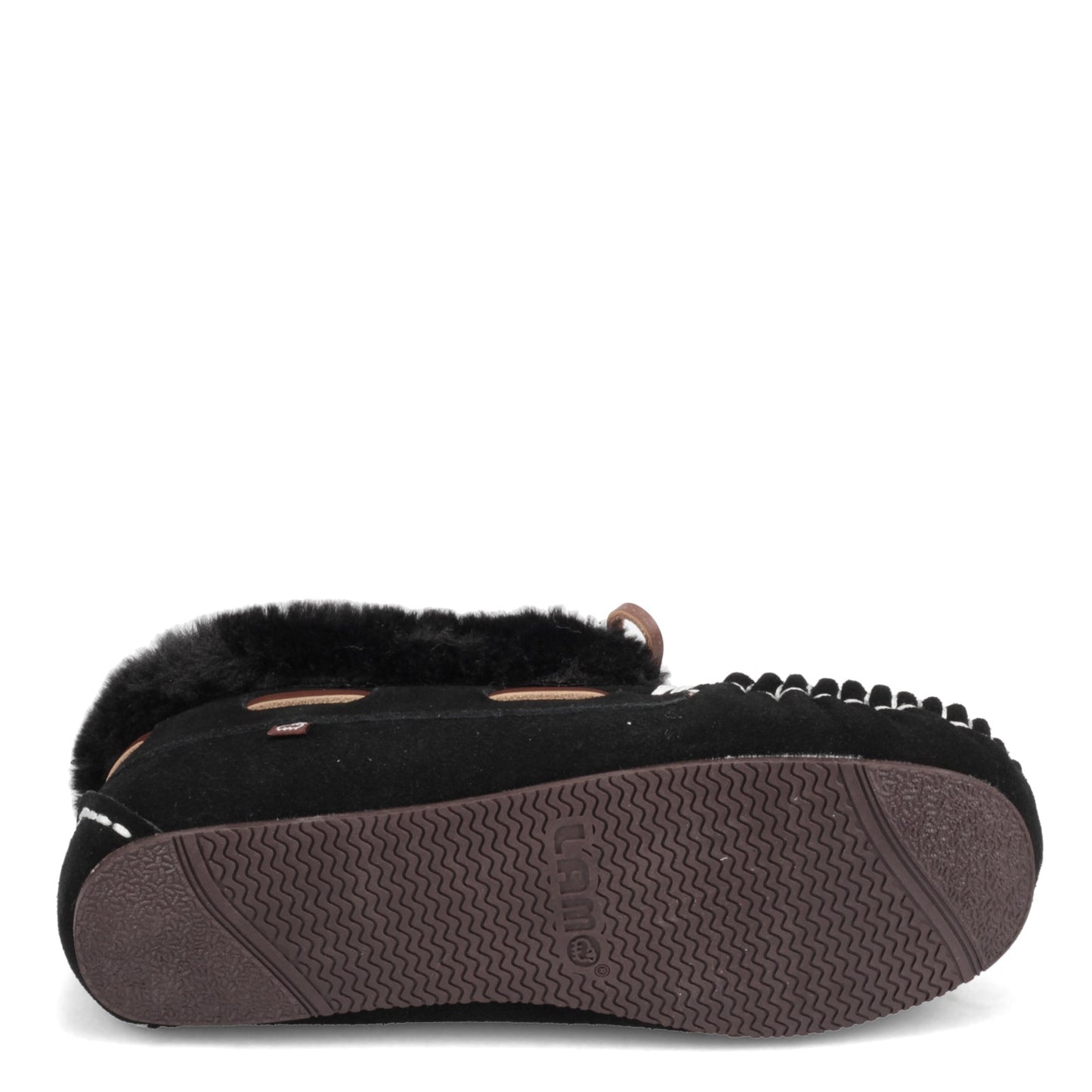 Peltz Shoes Women's Lamo Mila Moc BLACK EW1939-BLK