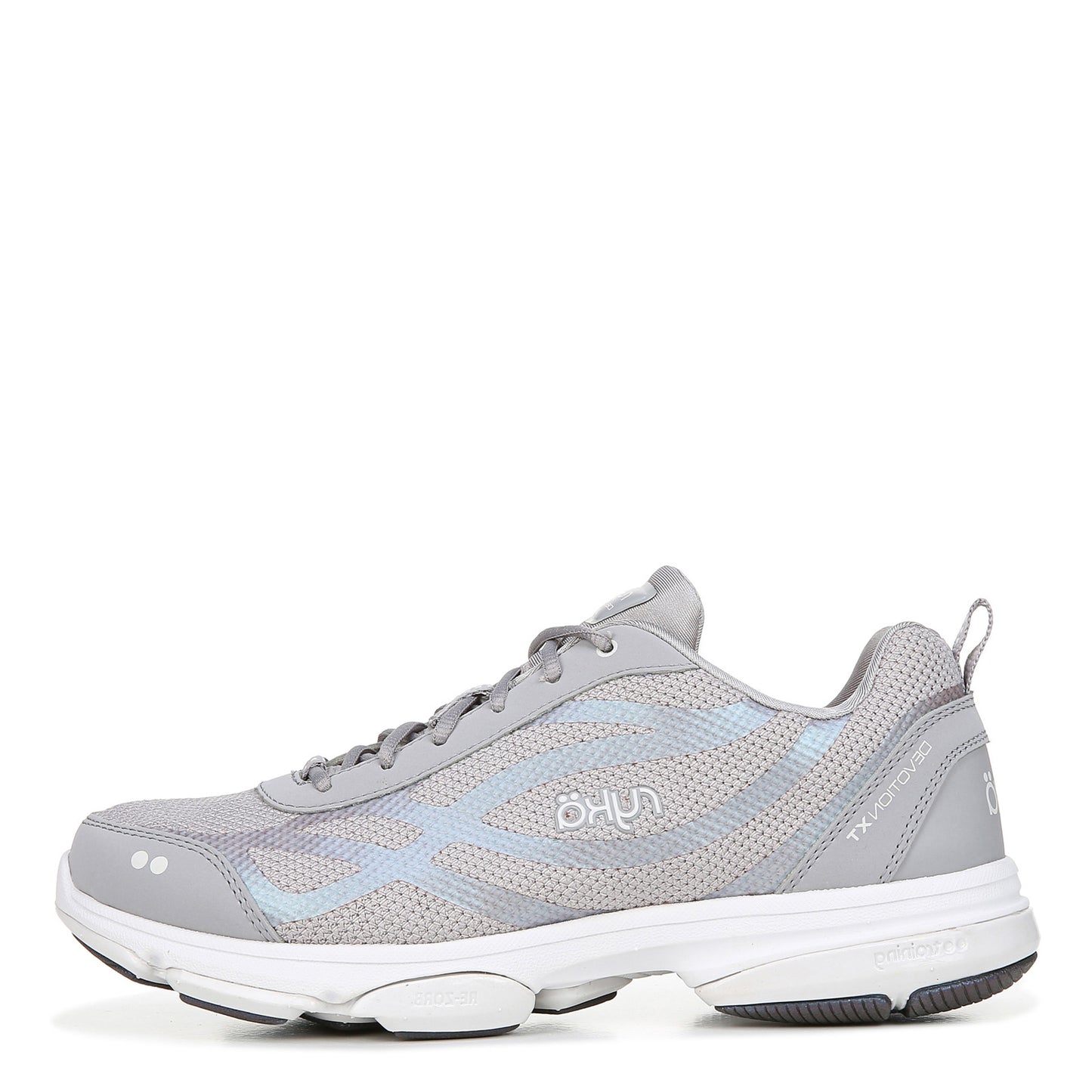Peltz Shoes Women's Ryka Devotion XT Training Shoe GREY LIGHT F0180M9023