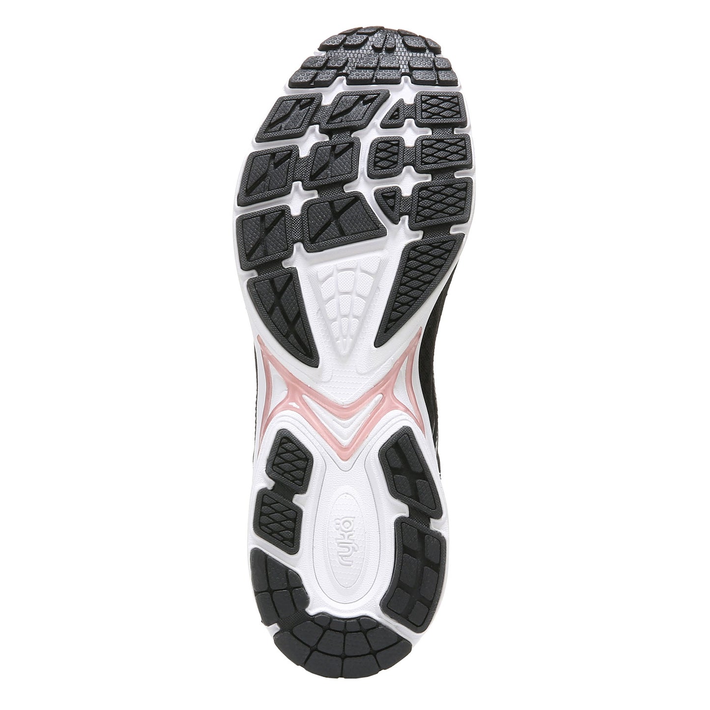 Peltz Shoes Women's RYKAWomen's Ryka Sky Walk Sneaker BLACK PINK F1116M1002