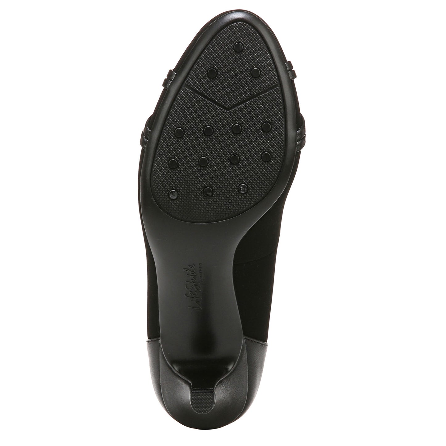 Peltz Shoes Women's LifeStride Pascal Pump Black F1224S3004