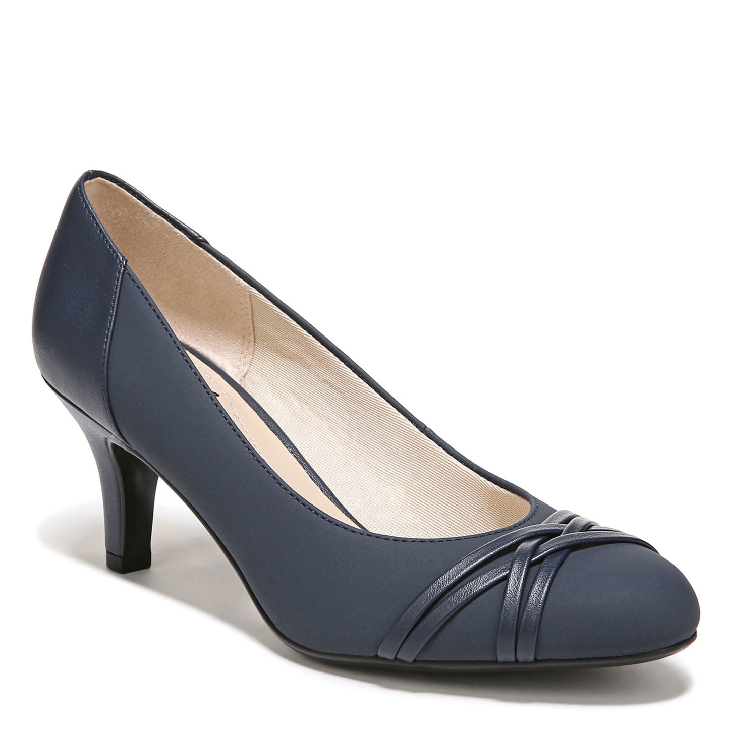 Peltz Shoes Women's LifeStride Pascal Pump Navy F1224S3403