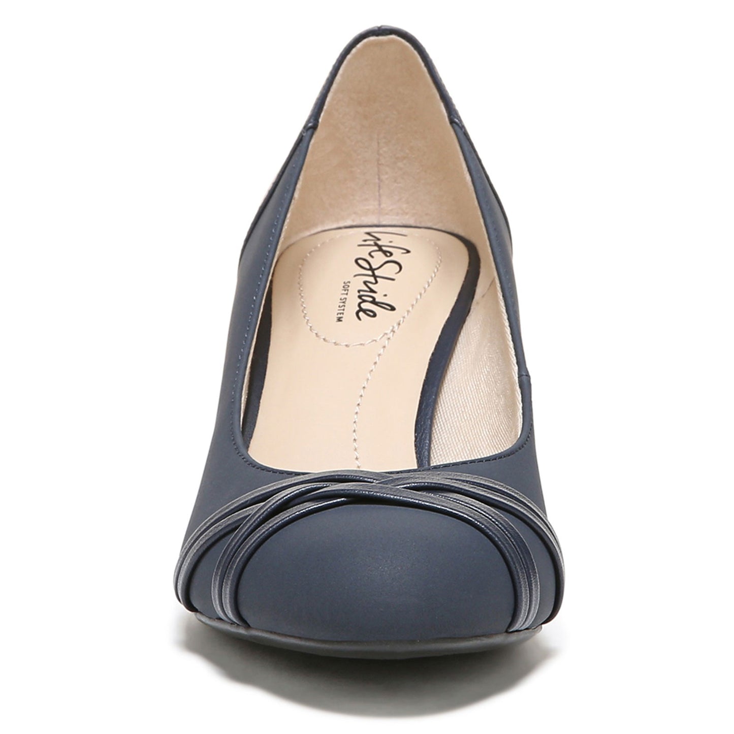 Peltz Shoes Women's LifeStride Pascal Pump Navy F1224S3403