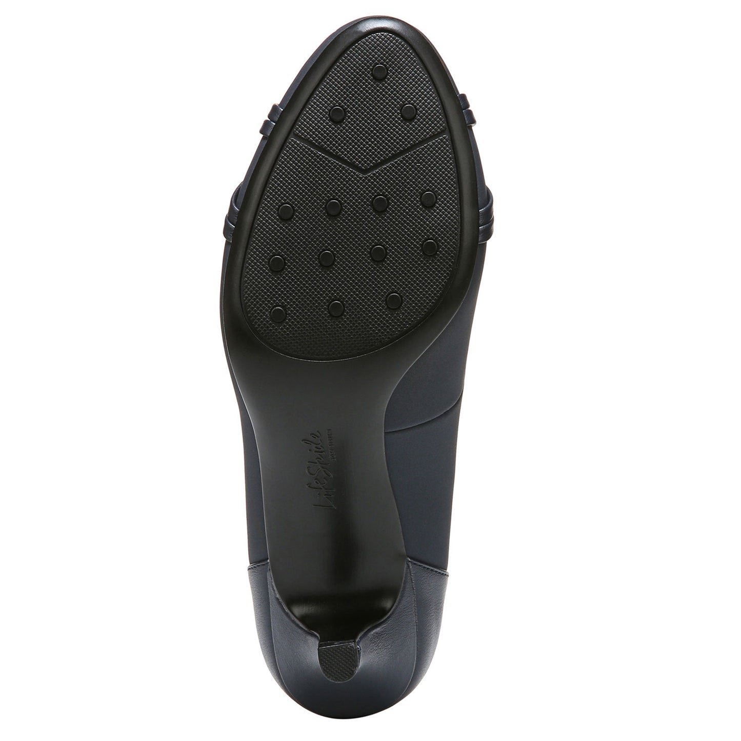 Peltz Shoes Women's LifeStride Pascal Pump Navy F1224S3403
