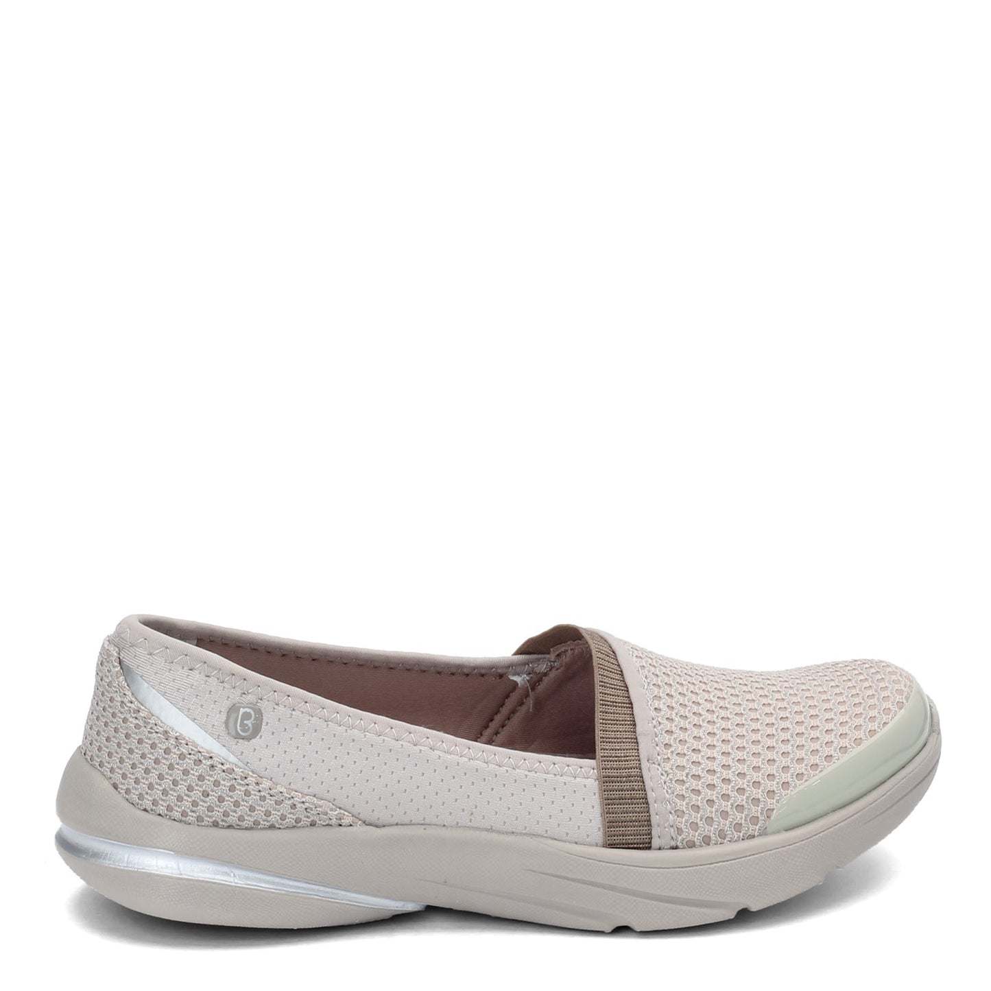 Peltz Shoes Women's Bzees Lollipop Slip-On TAUPE F4093F2250