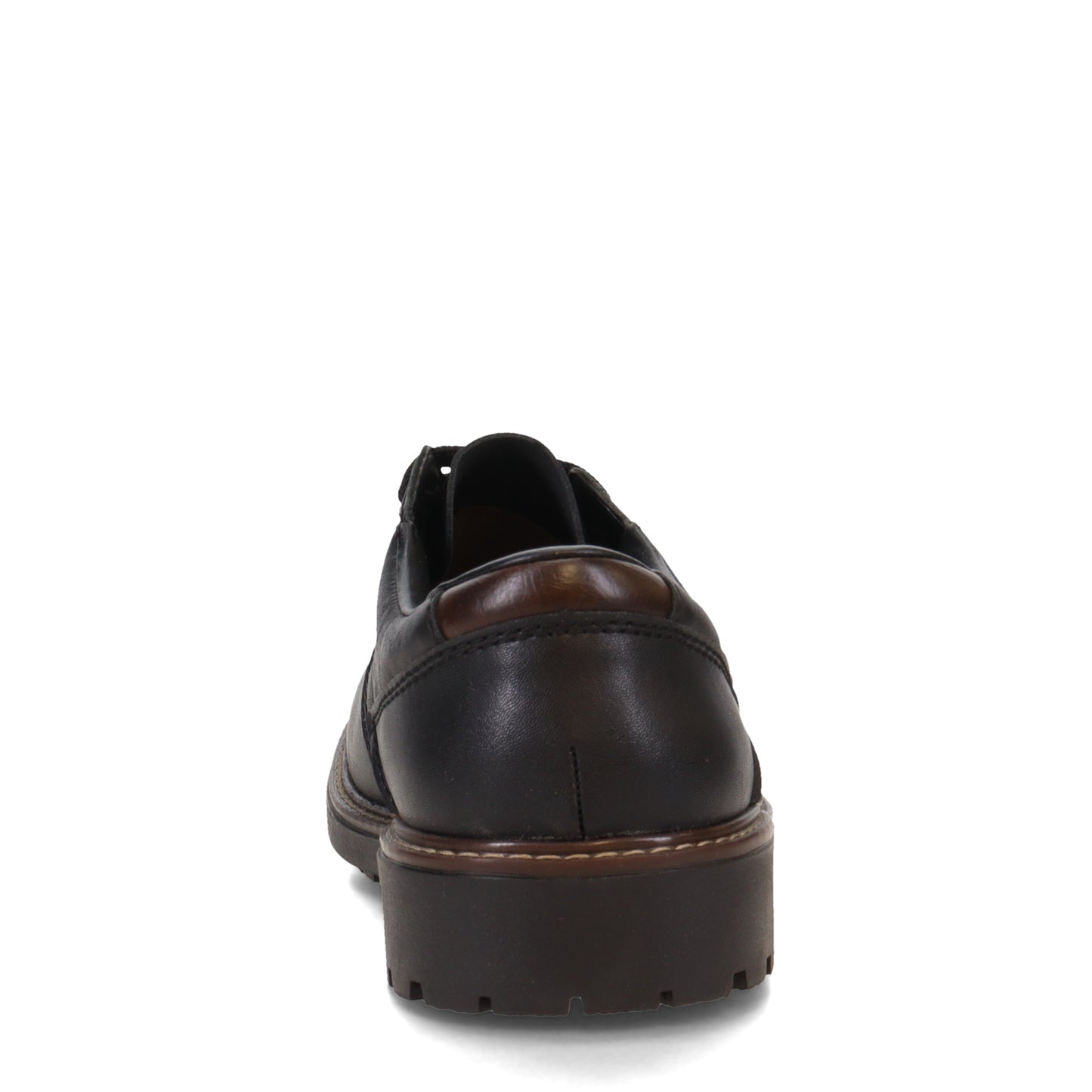 Peltz Shoes Men's Rieker Plain Toe WP Oxford BLACK F4611-00