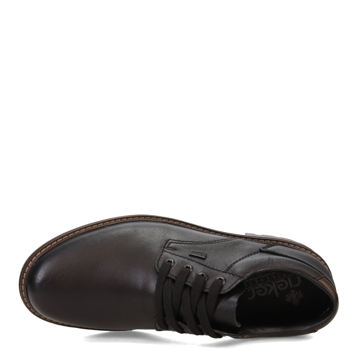 Peltz Shoes Men's Rieker Plain Toe WP Oxford BLACK F4611-00