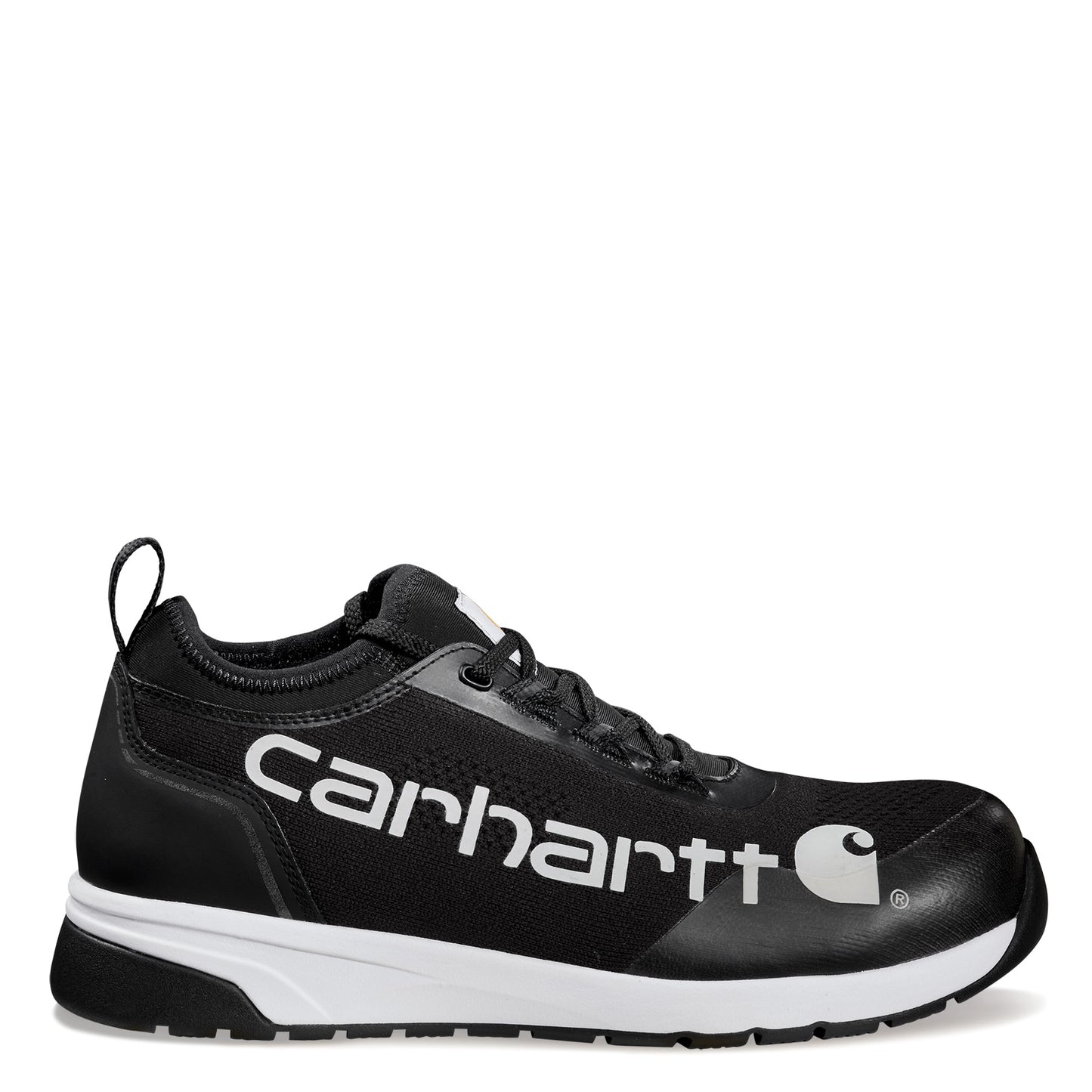 Peltz Shoes Men's Carhartt Force 3 EH Nano Toe Work Shoe BLACK / WHITE FA3403-M