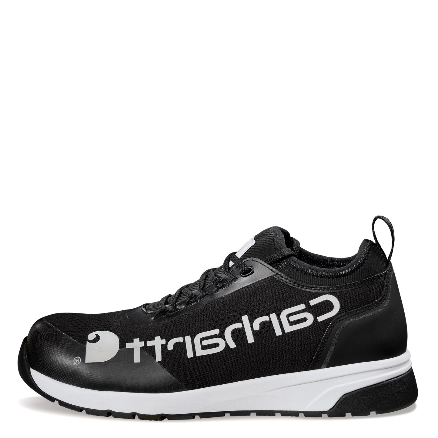 Peltz Shoes Men's Carhartt Force 3 EH Nano Toe Work Shoe BLACK / WHITE FA3403-M