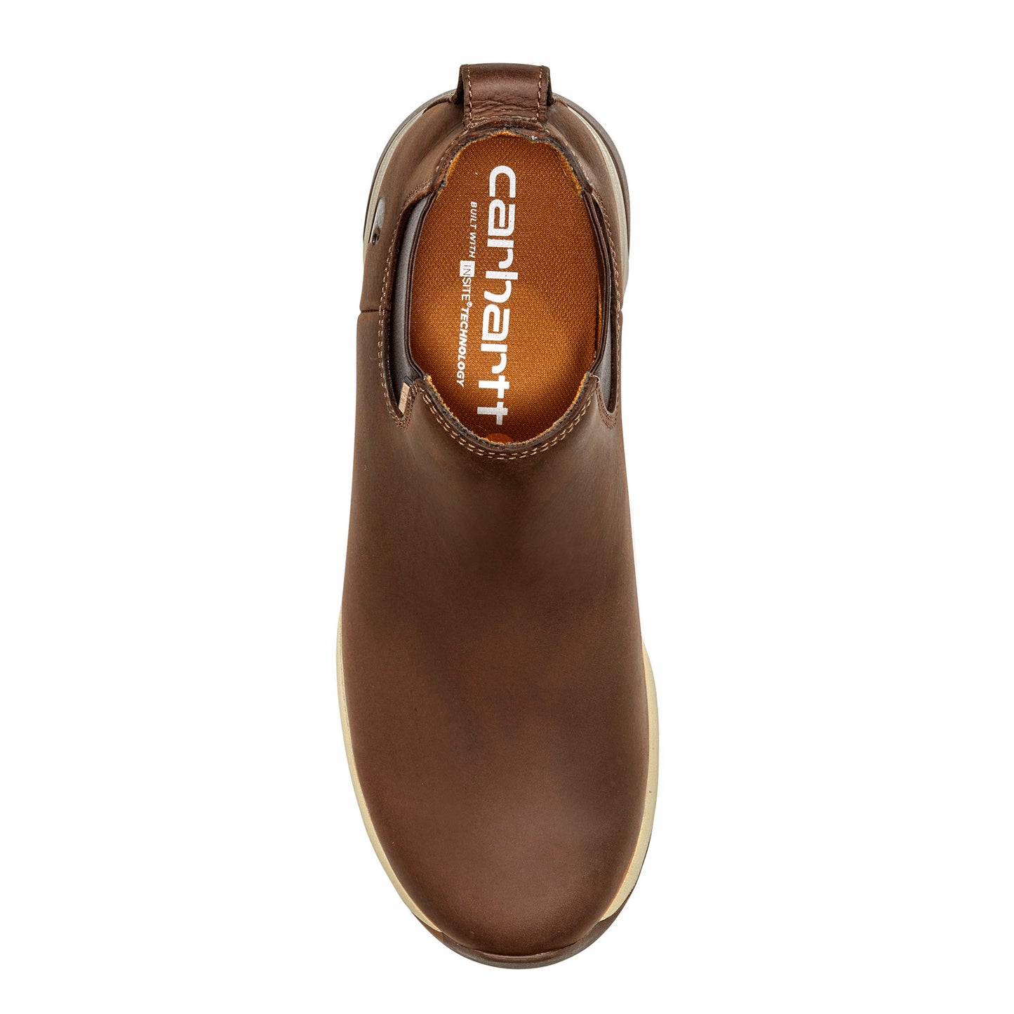 Peltz Shoes Men's Carhartt Force WR 4in Romeo Soft Toe Work Boot BROWN FA4015-M