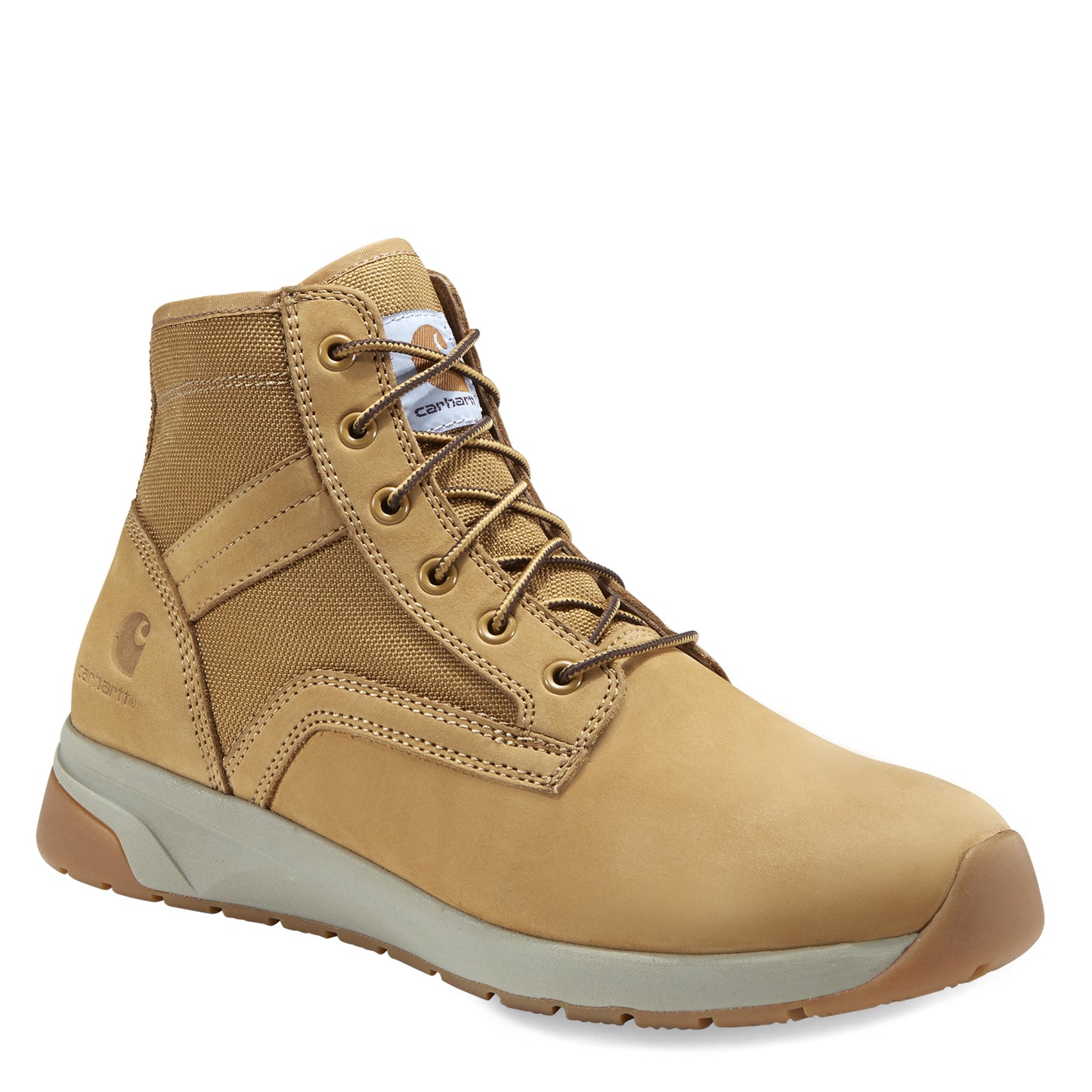 Peltz Shoes Men's Carhartt Force 5in Soft Toe Sneaker Boot WHEAT FA5017-M