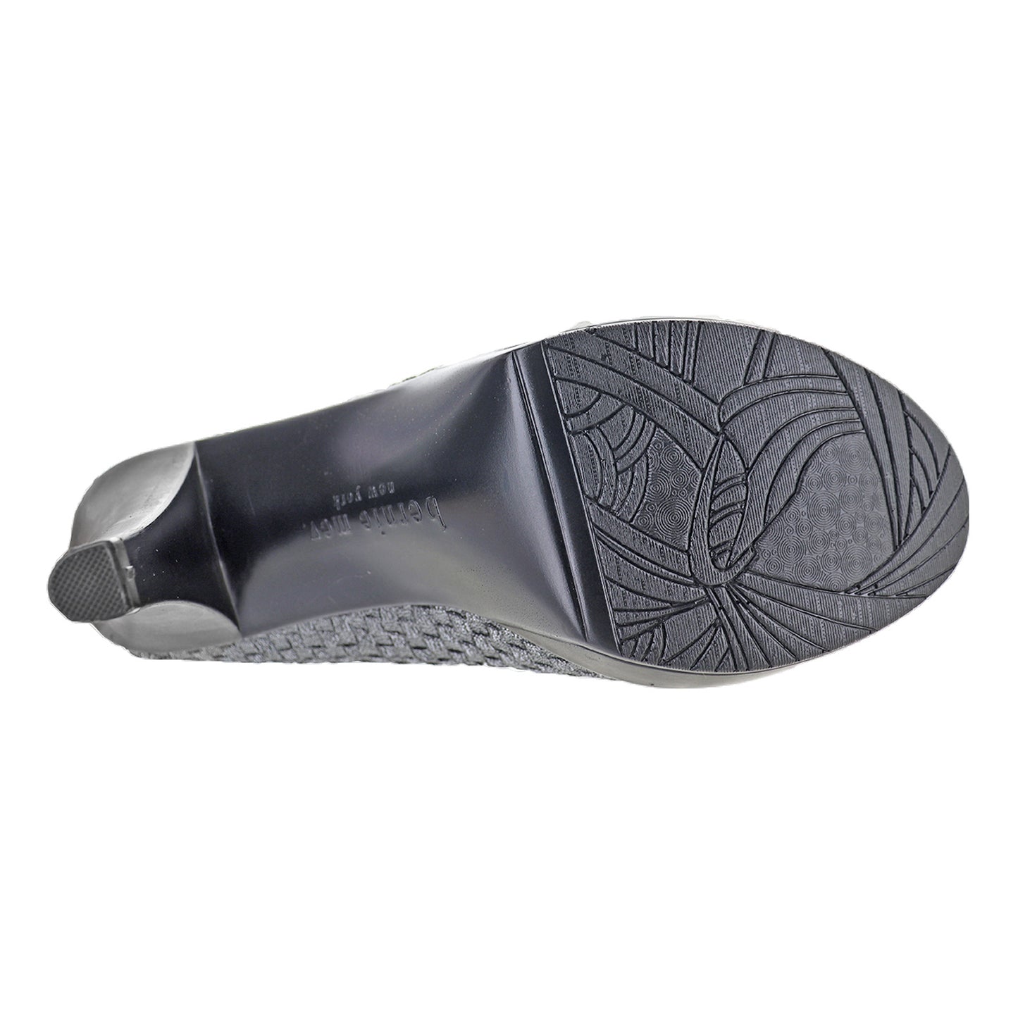 Peltz Shoes Women's Bernie Mev Fabulous Pump PEWTER FABULOUS PEW
