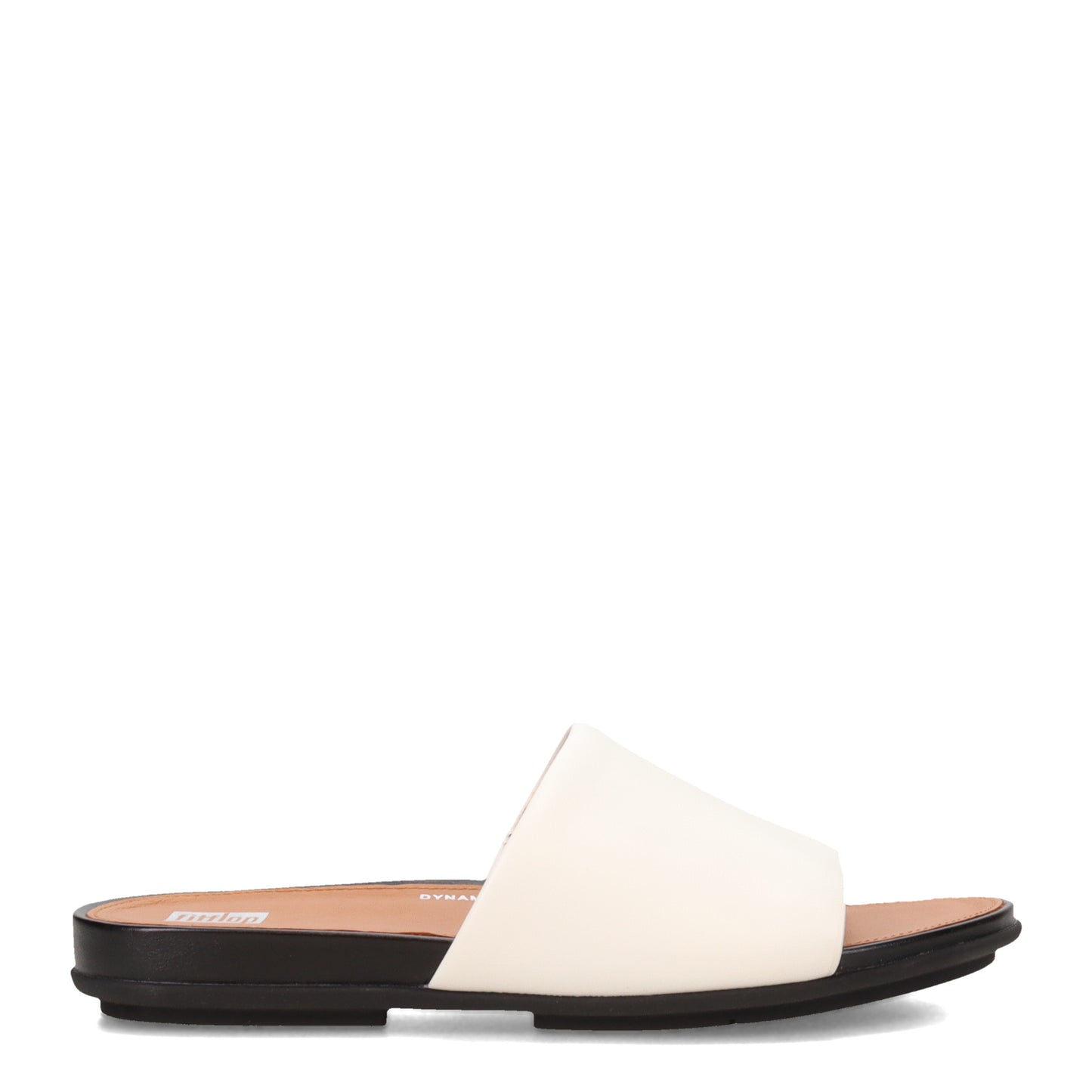 Peltz Shoes Women's FitFlop Gracie Slide Cream FE8-477