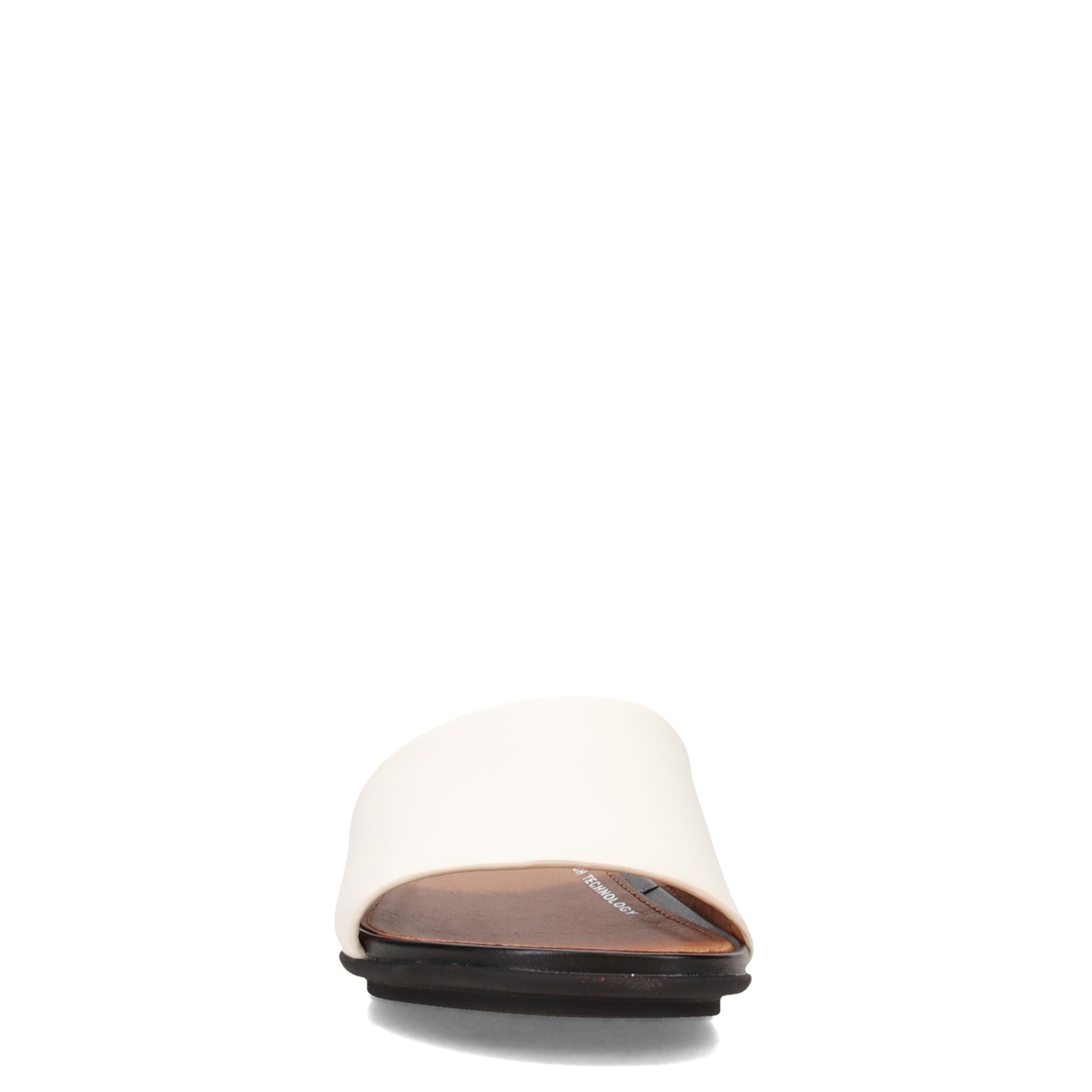 Peltz Shoes Women's FitFlop Gracie Slide Cream FE8-477