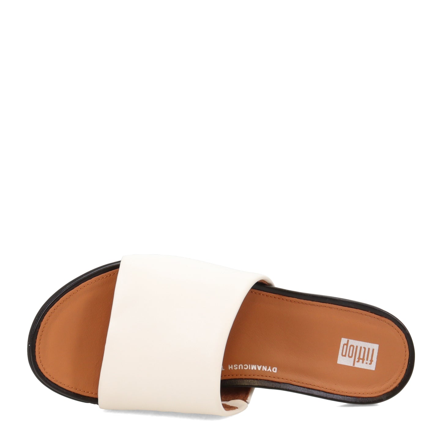 Peltz Shoes Women's FitFlop Gracie Slide Cream FE8-477
