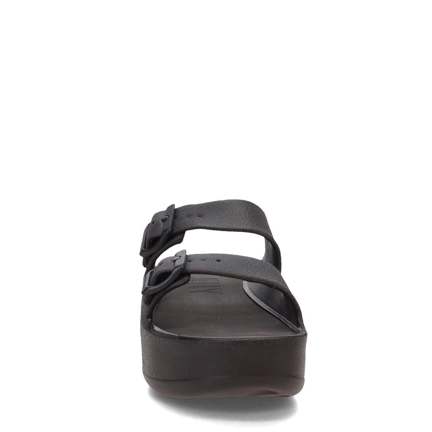 Peltz Shoes Women's Lemon Jelly Fenix Slide Sandal BLACK FENIX-01