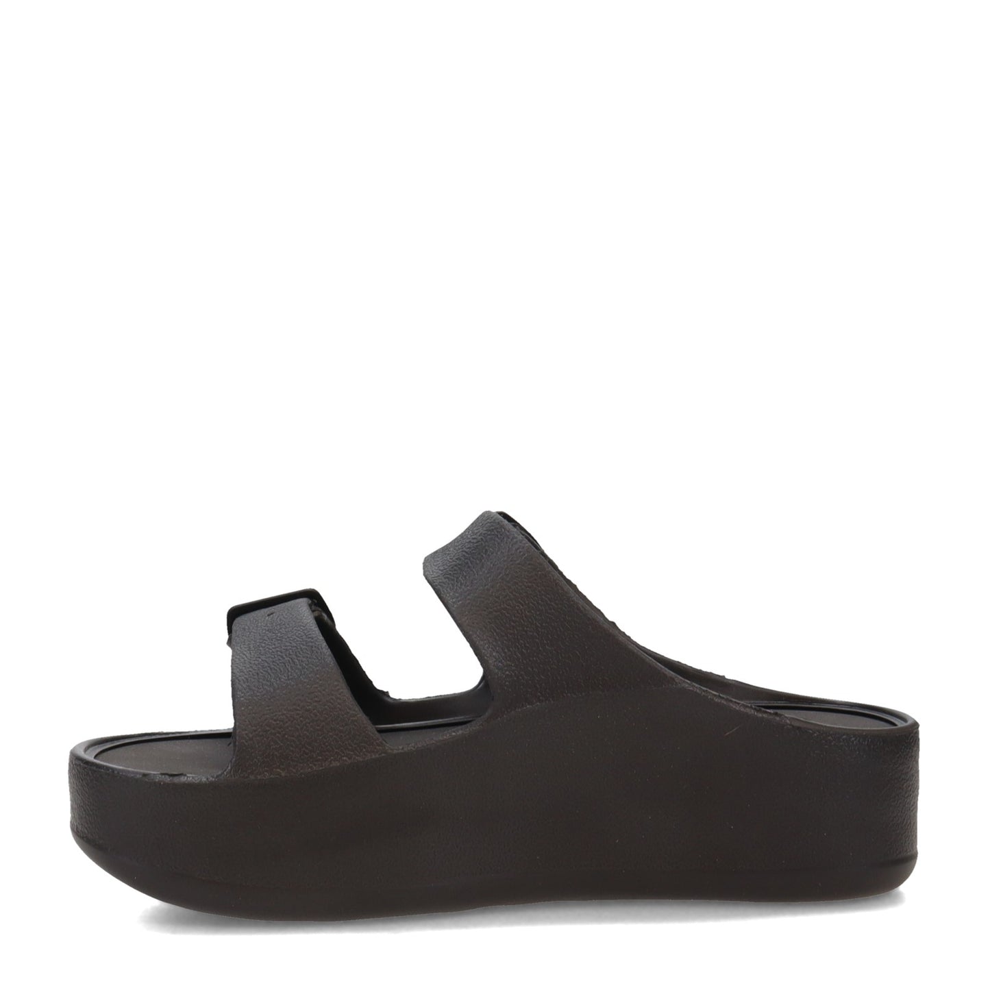Peltz Shoes Women's Lemon Jelly Fenix Slide Sandal BLACK FENIX-01
