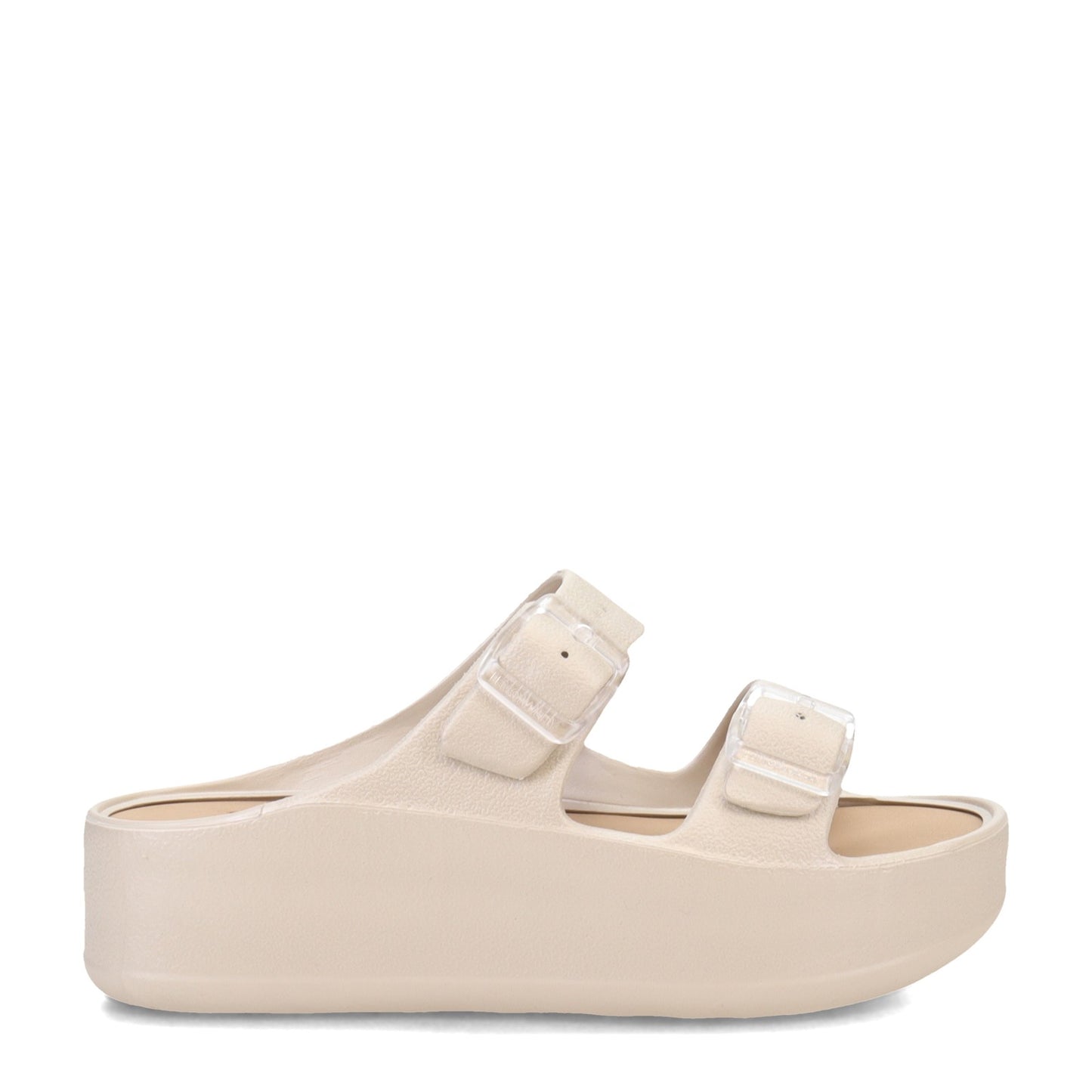 Peltz Shoes Women's Lemon Jelly Fenix Slide Sandal GREY FENIX-03