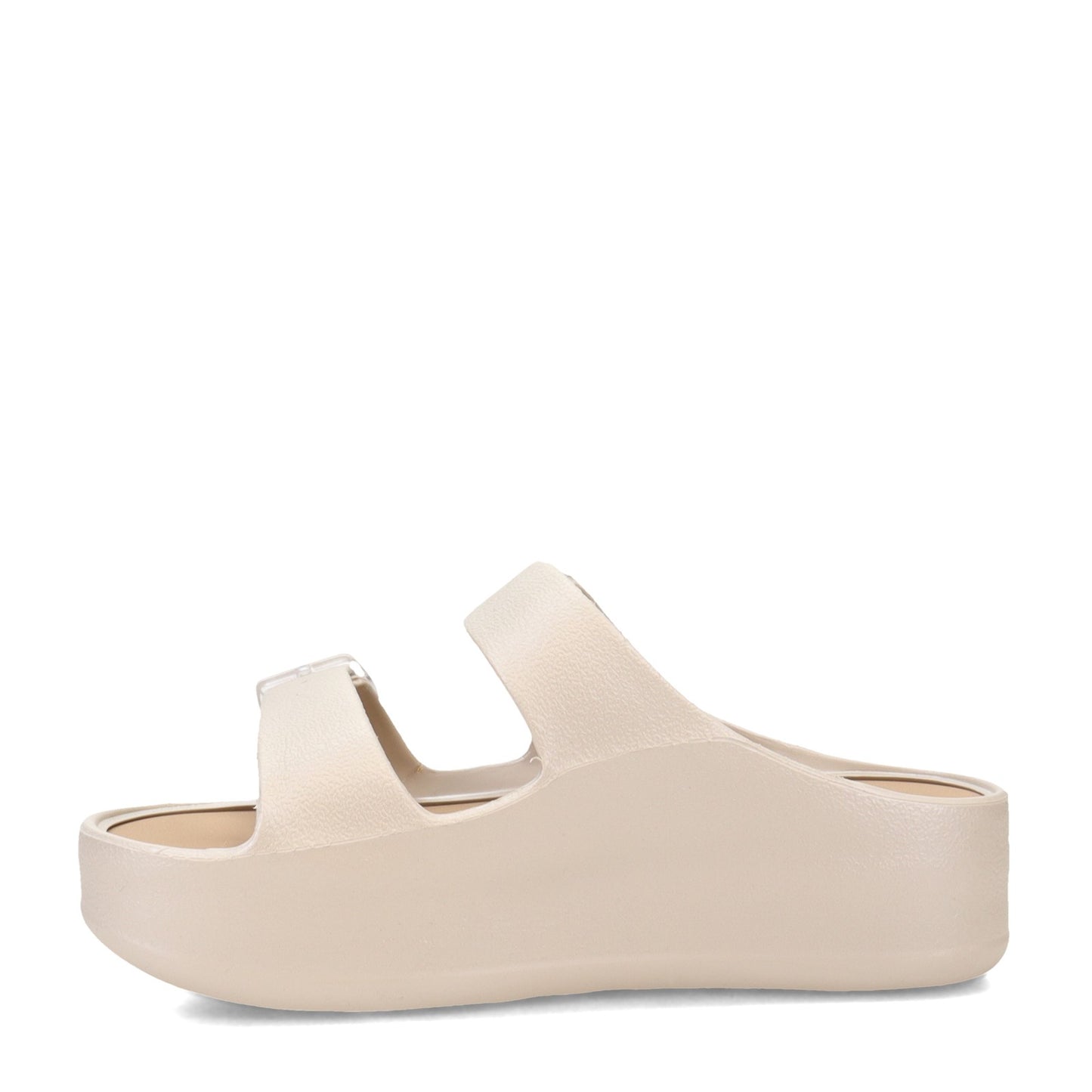 Peltz Shoes Women's Lemon Jelly Fenix Slide Sandal GREY FENIX-03