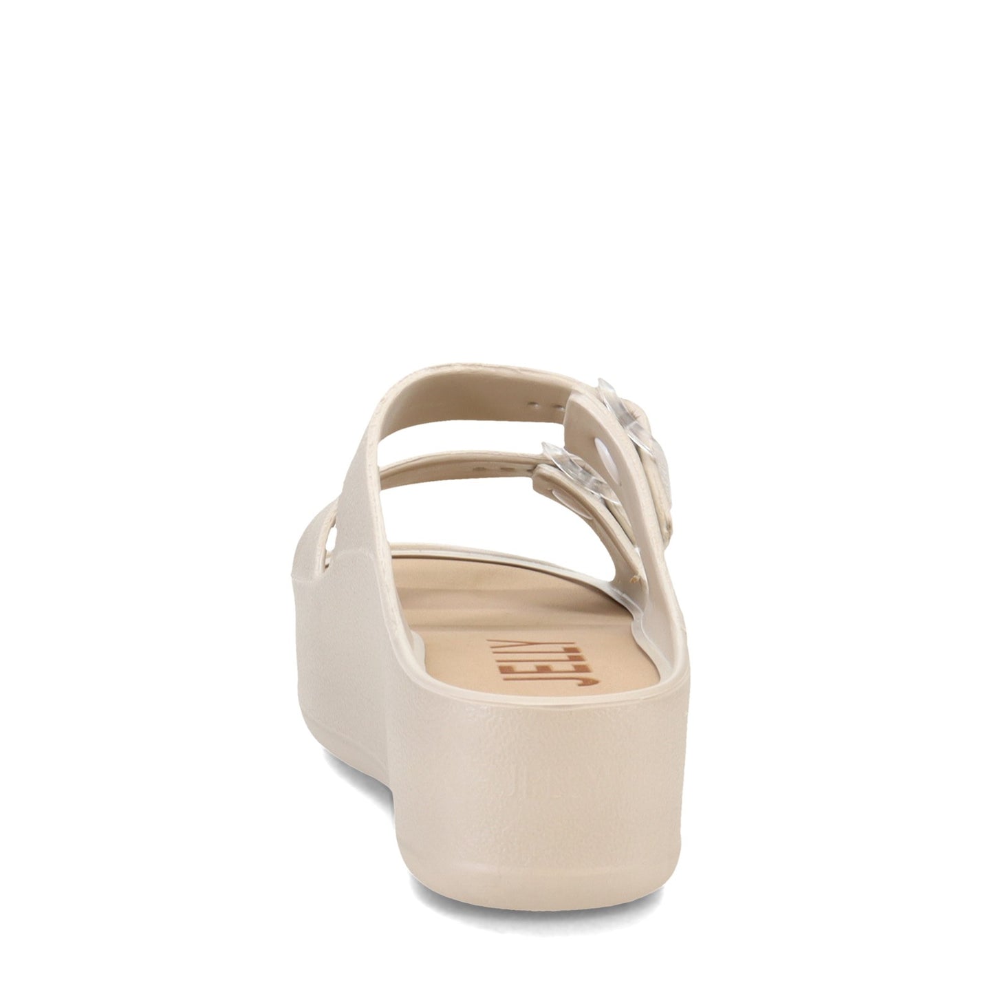 Peltz Shoes Women's Lemon Jelly Fenix Slide Sandal GREY FENIX-03
