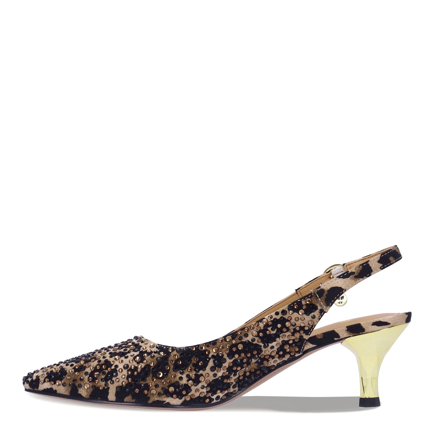 Peltz Shoes Women's J Renee Ferryanne Pump Leopard Print FERRYA-APBRB