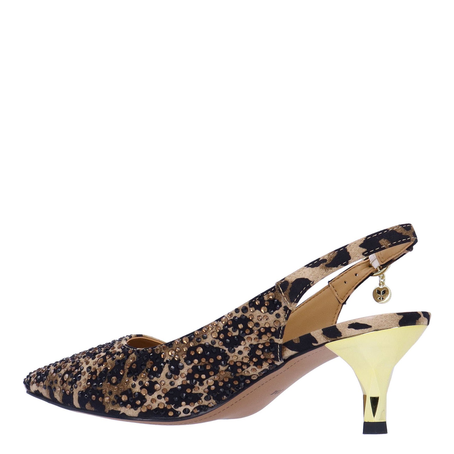 Peltz Shoes Women's J Renee Ferryanne Pump Leopard Print FERRYA-APBRB