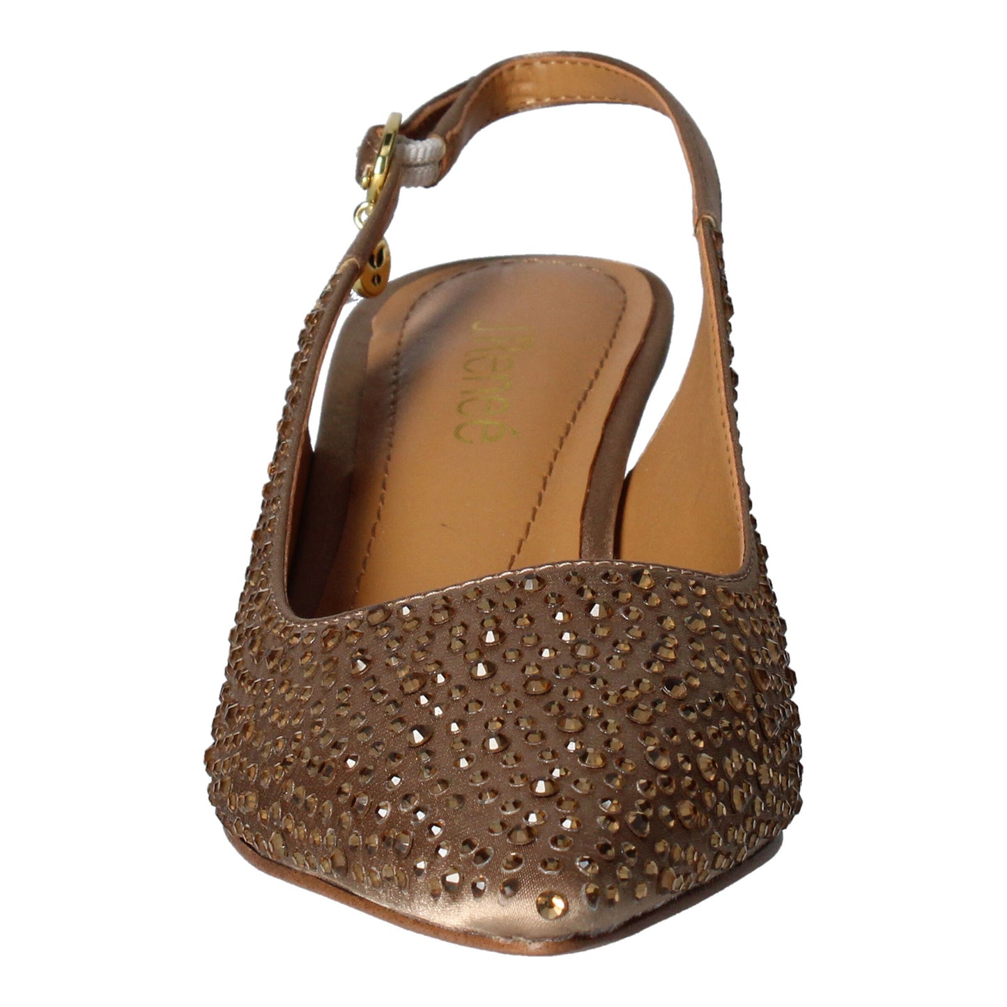 Peltz Shoes Women's J Renee Ferryanne Pump Beige FERRYA-SABGE