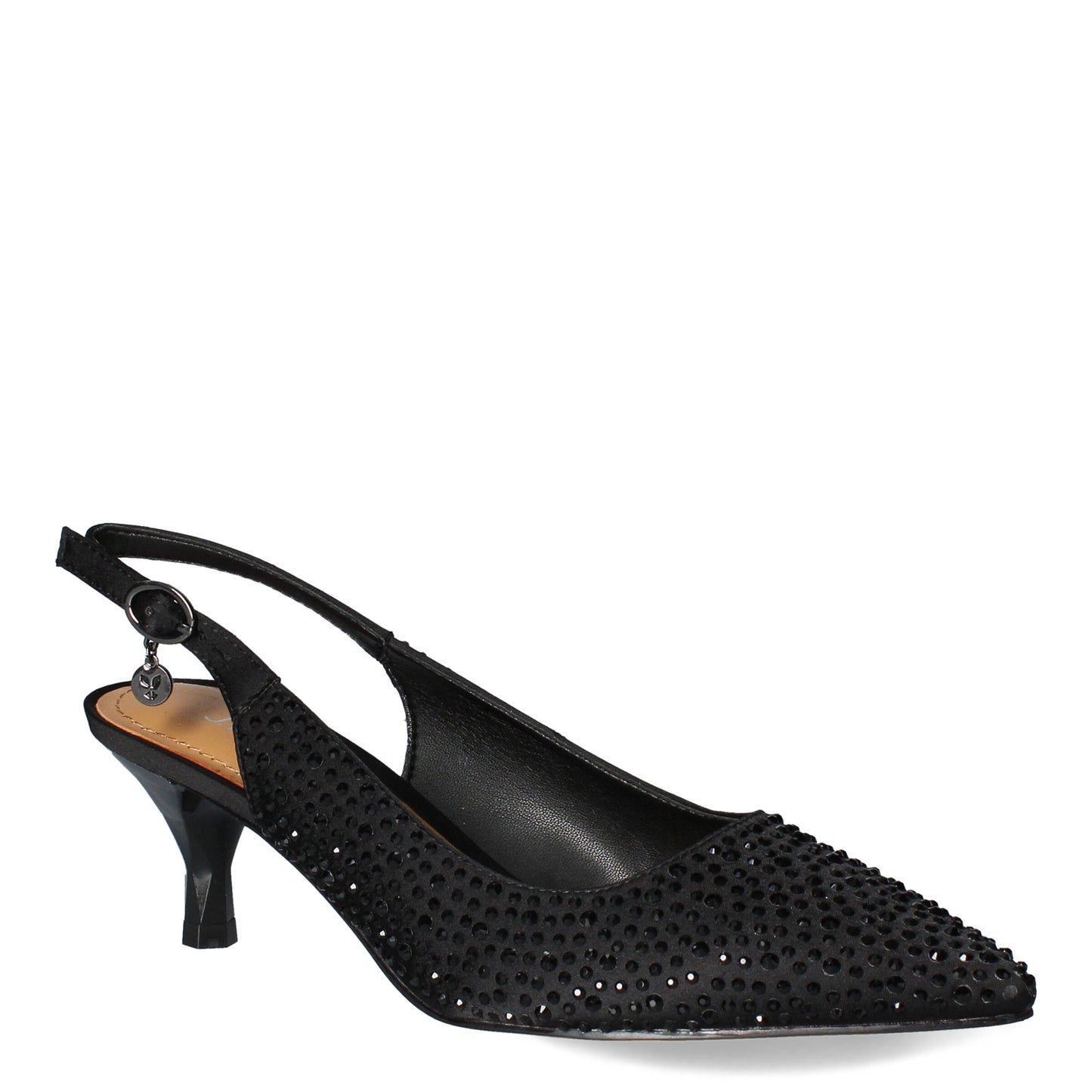Peltz Shoes Women's J Renee Ferryanne Pump Black FERRYA-SABLK