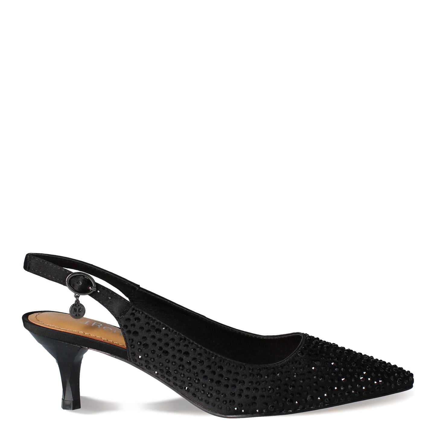 Peltz Shoes Women's J Renee Ferryanne Pump Black FERRYA-SABLK
