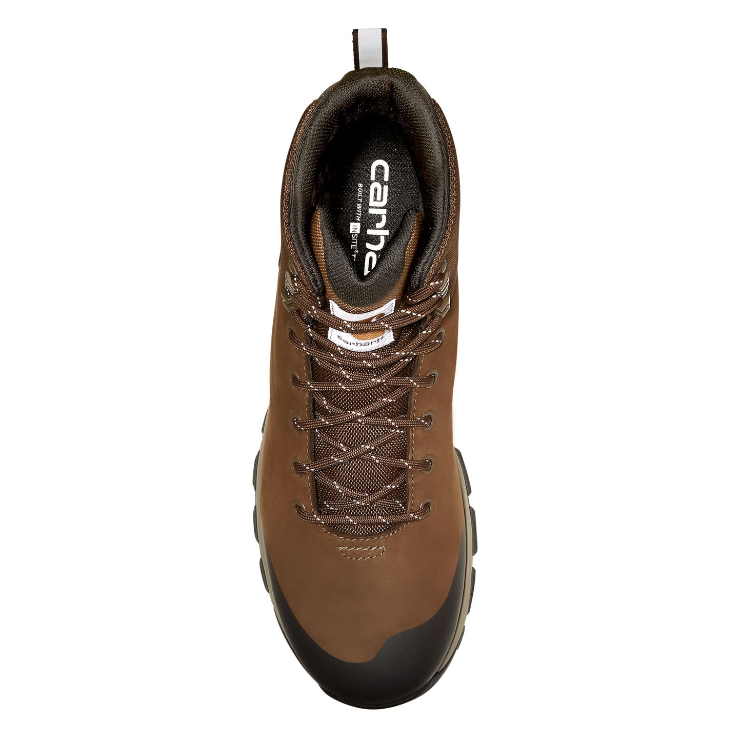 Peltz Shoes Men's Carhartt Outdoor WP 5in Soft Toe Boot DARK BROWN FH5020-M