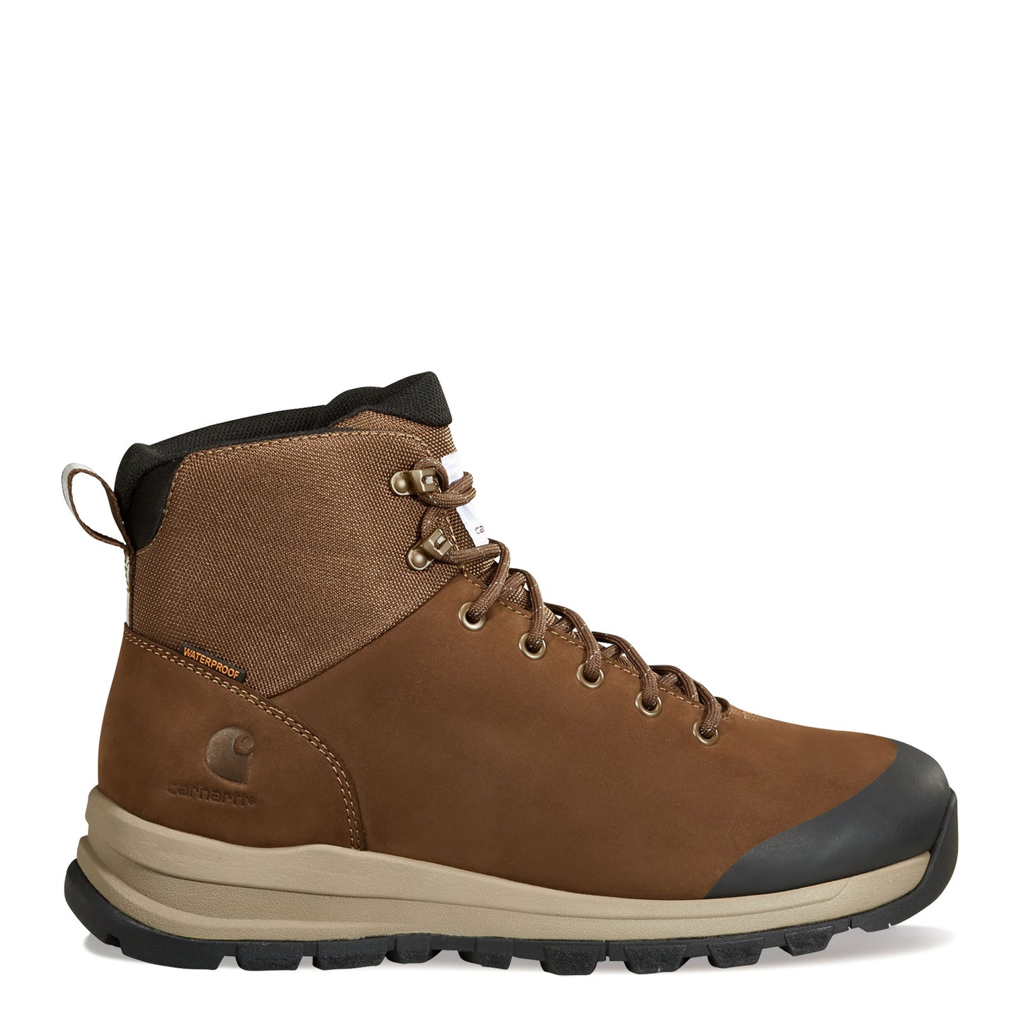 Peltz Shoes Men's Carhartt Outdoor WP 5in Alloy Toe Boot DARK BROWN FH5520-M